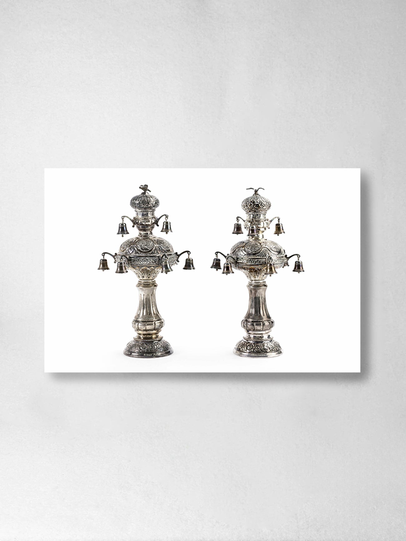 Boxed Set Cards - Judaica - Silverware from SJM Collection