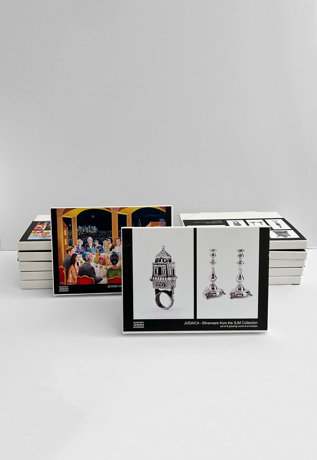 Boxed Set Cards - Judaica - Silverware from SJM Collection