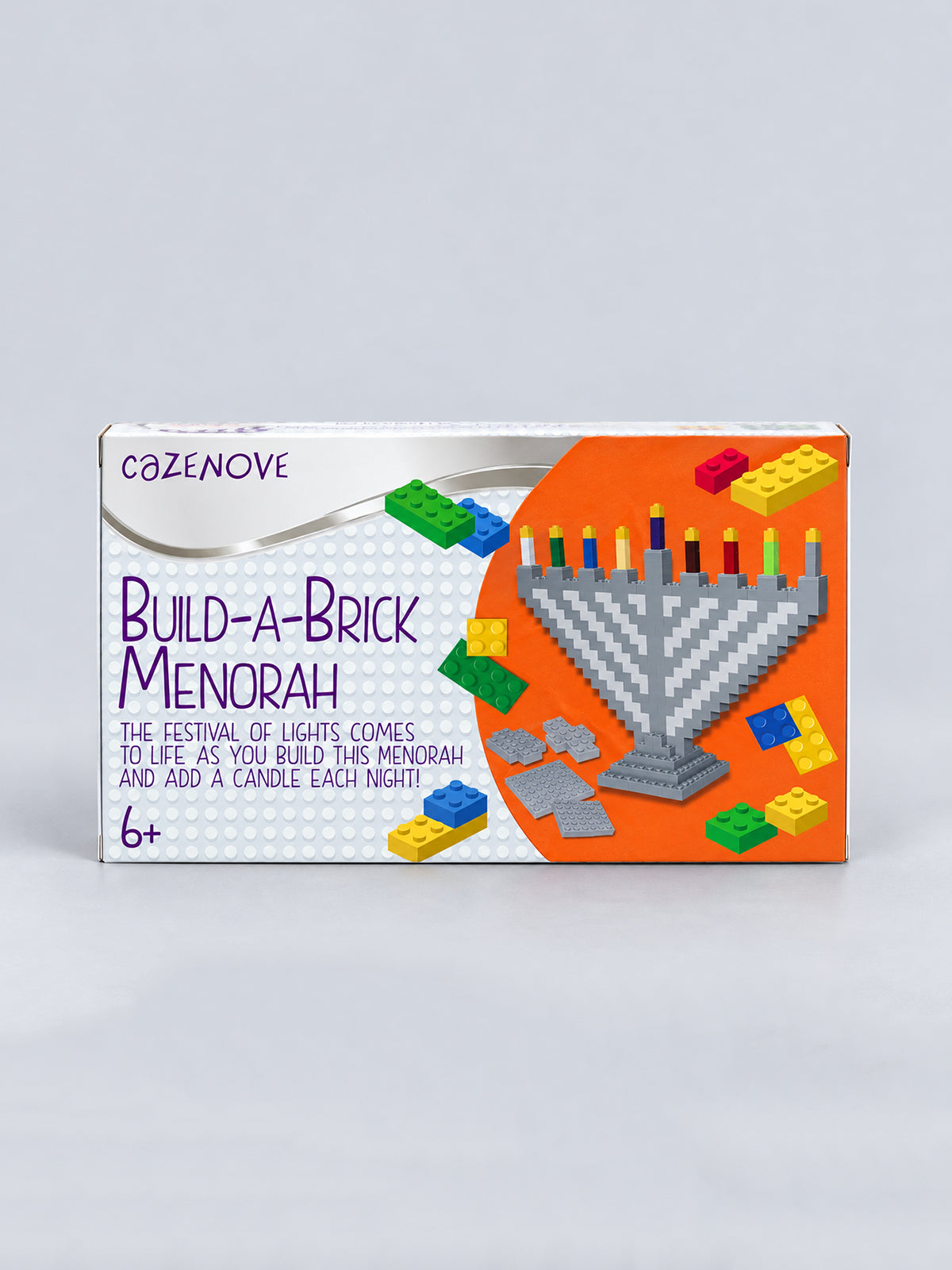Chanukiah - Build a Brick (Menorah)