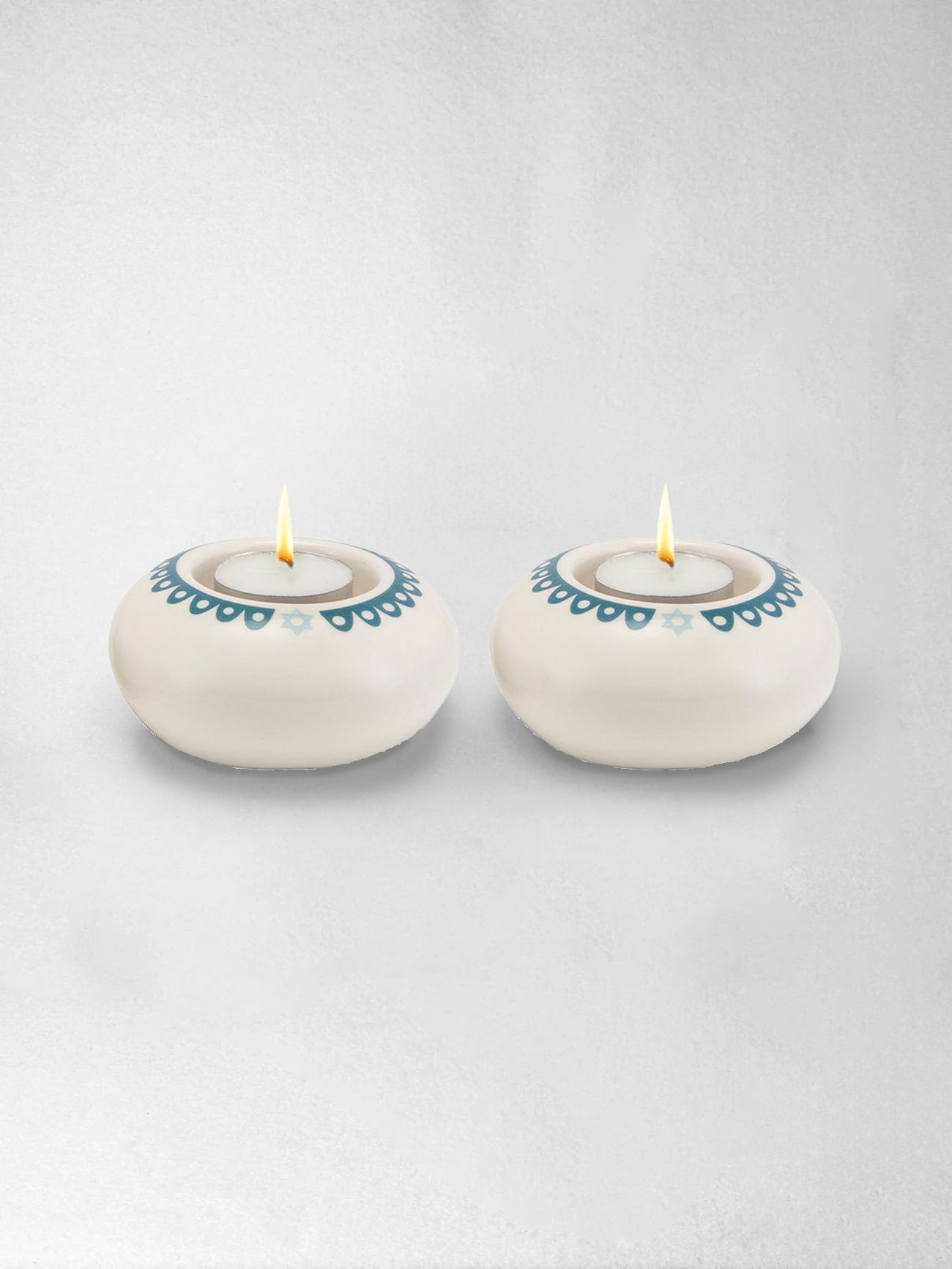 Candleholders - Mazal Tov, Chai Modern