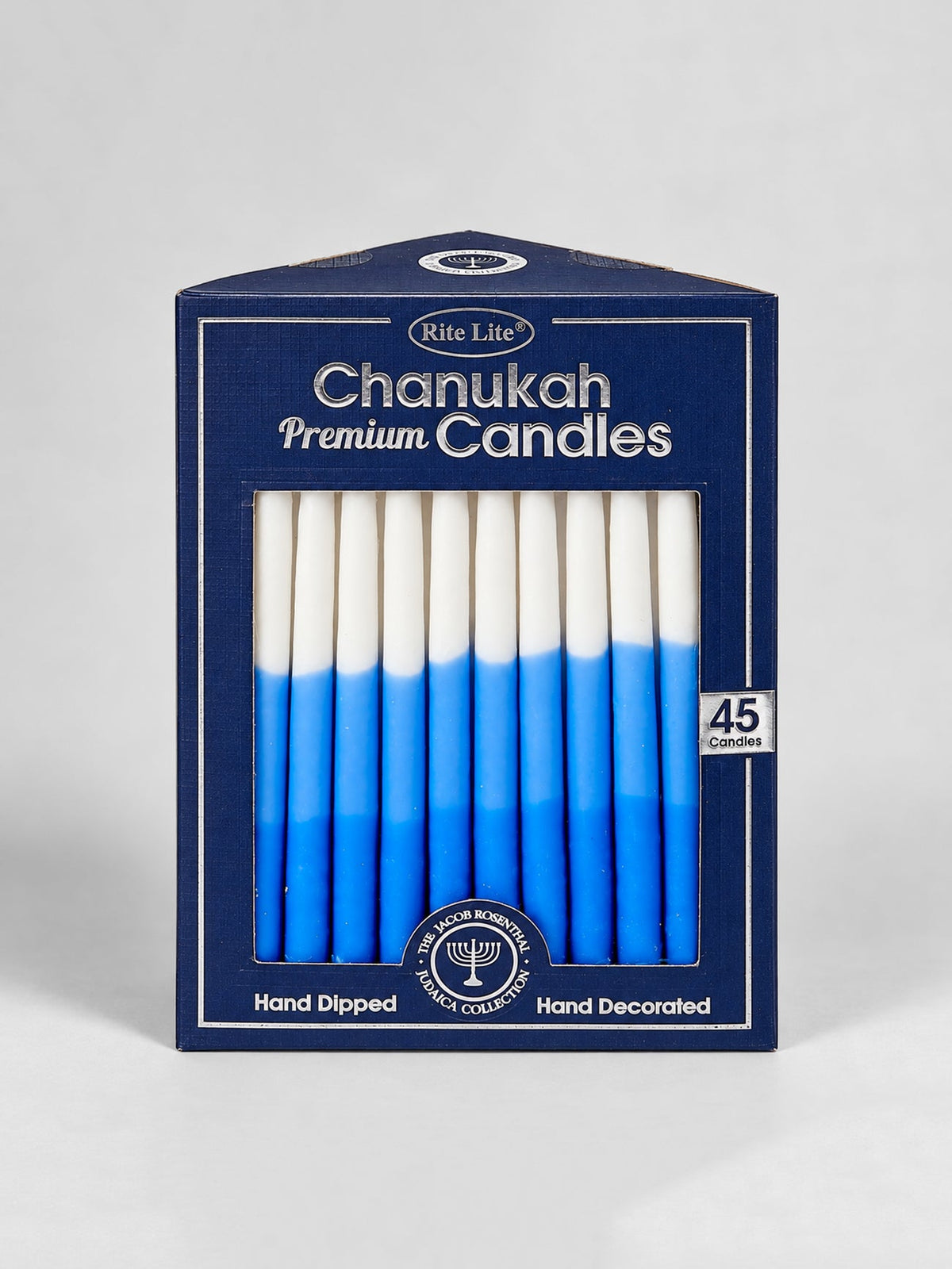 Candles - Chanukah, Premium Shades of Blue