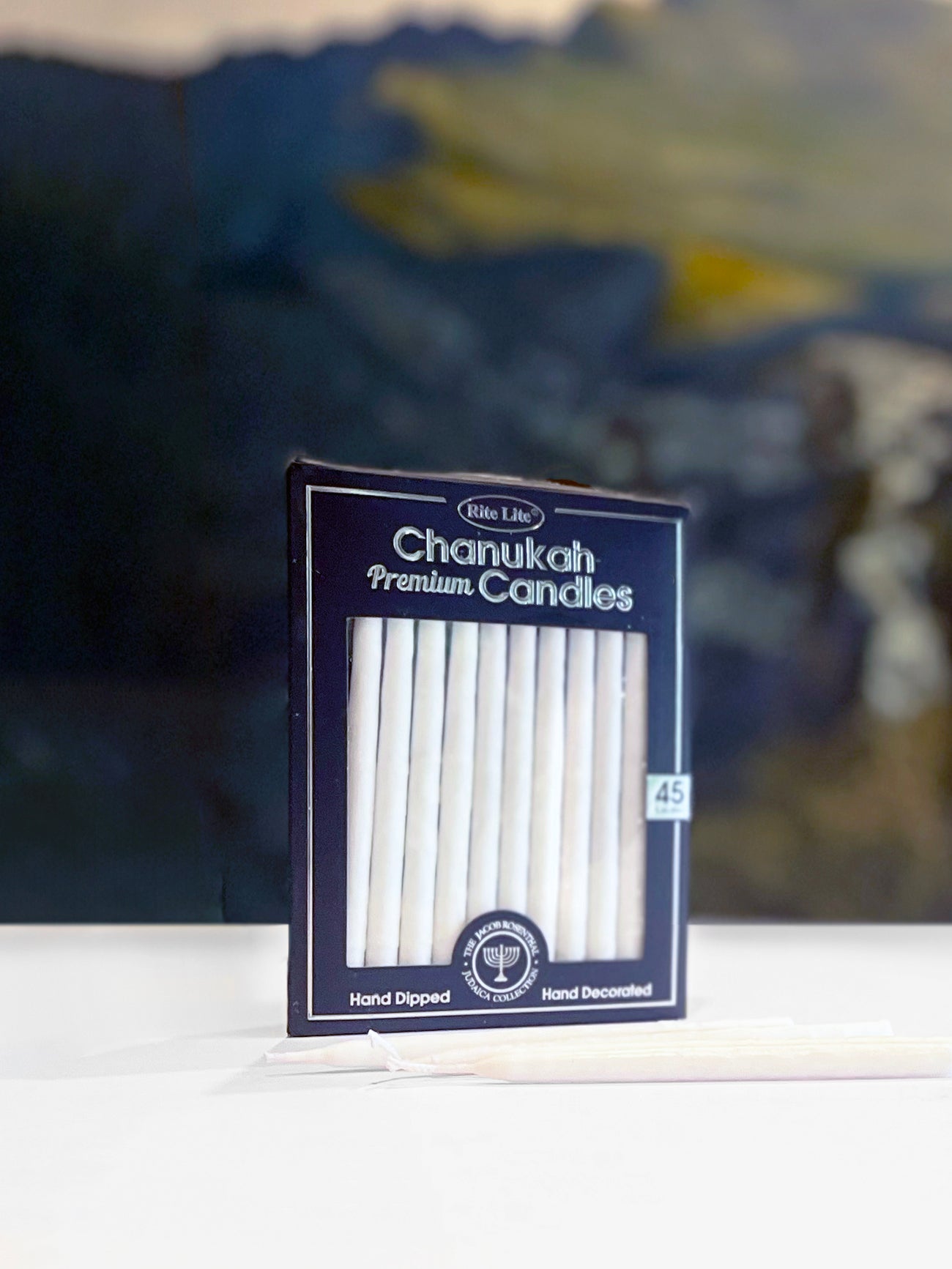 Candles - Chanukah, Premium White
