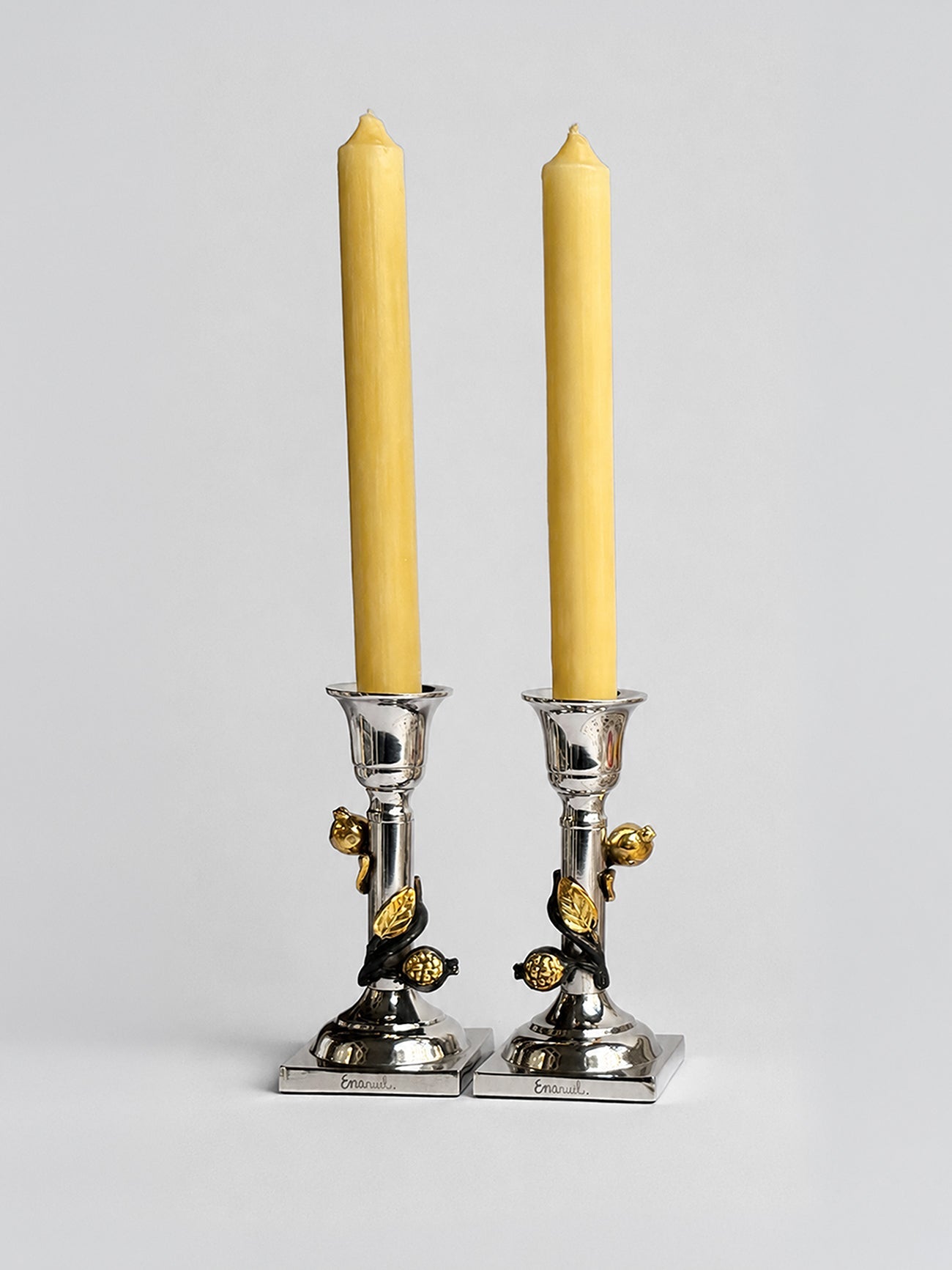 Candlesticks - Traditional Pomegranate, Emanuel Design