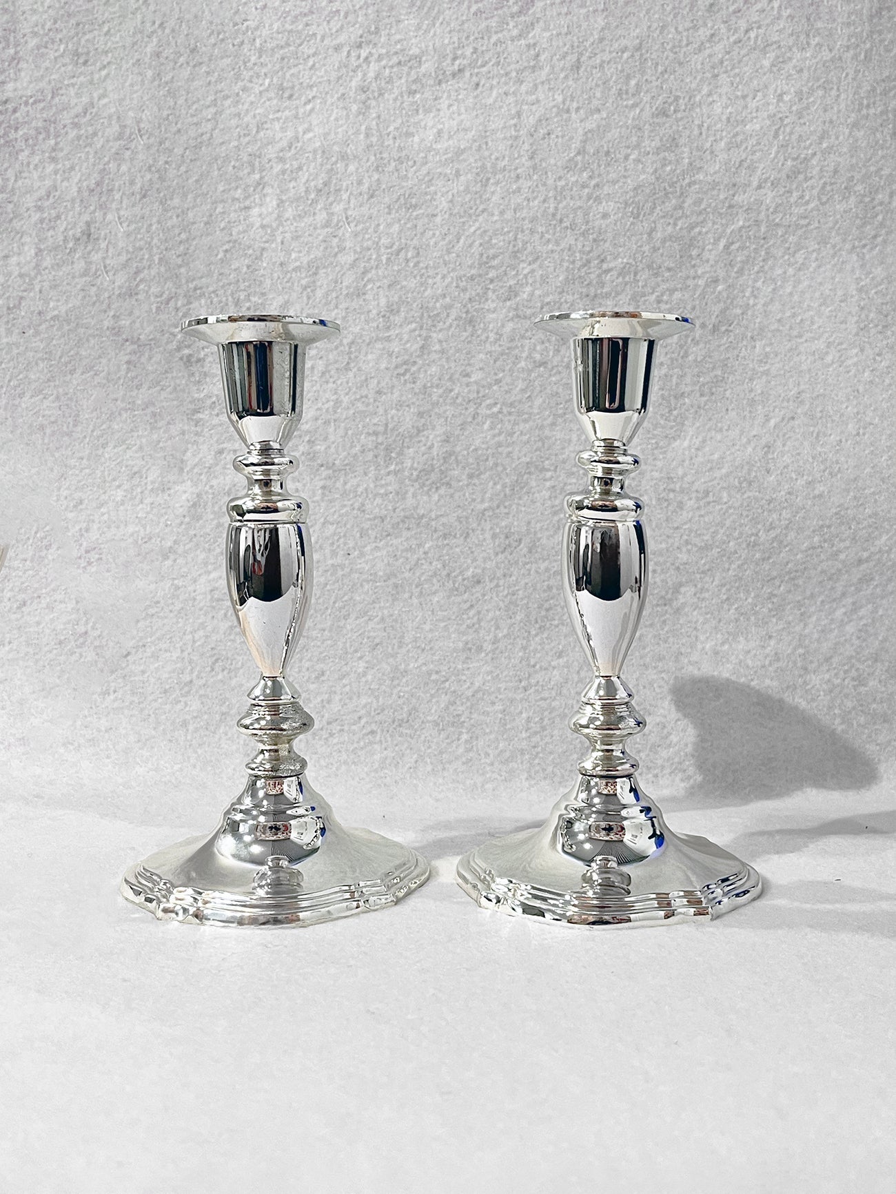 Candlesticks - Traditional Silver Plated