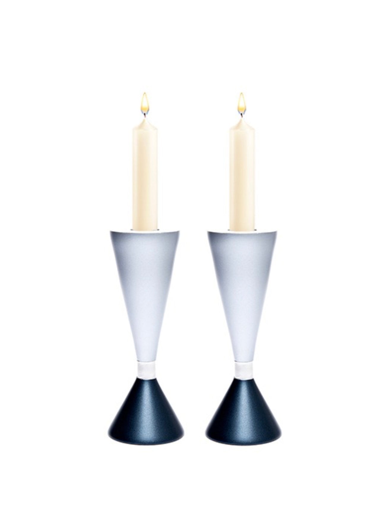Candlesticks - Two Sided Grey, Emanuel Design