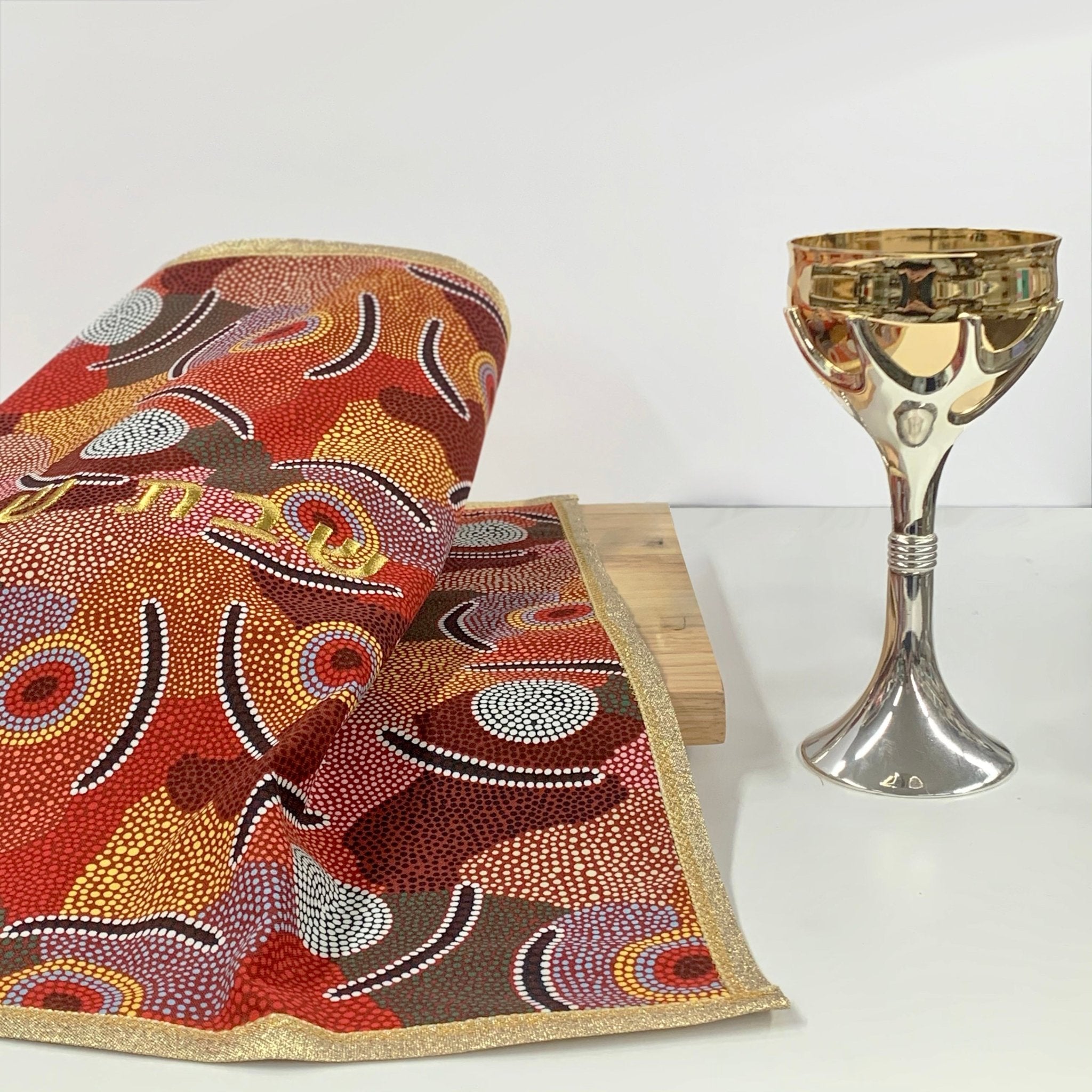 Challah Cover - Bulurru Ceremony, Australian Dreaming