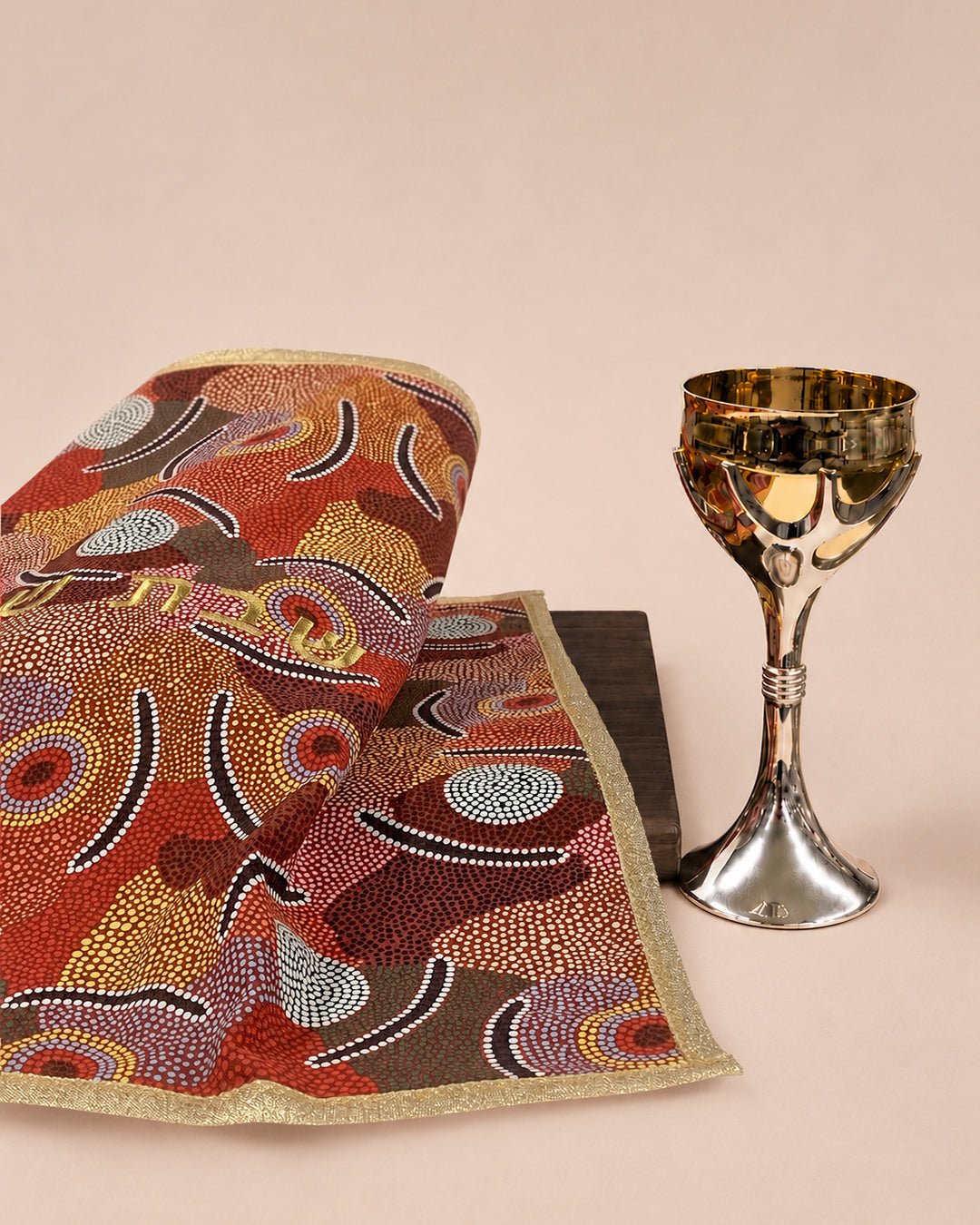 Challah Cover: Bulurru Ceremony - Australian Dreaming Series