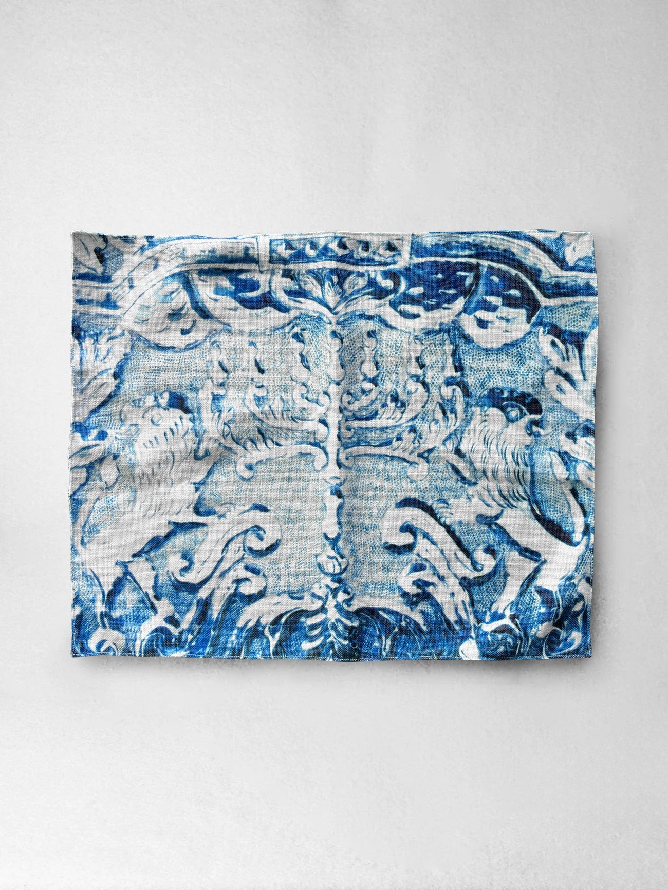 Challah Cover – Lion of Judah – Museum Collection, Blue