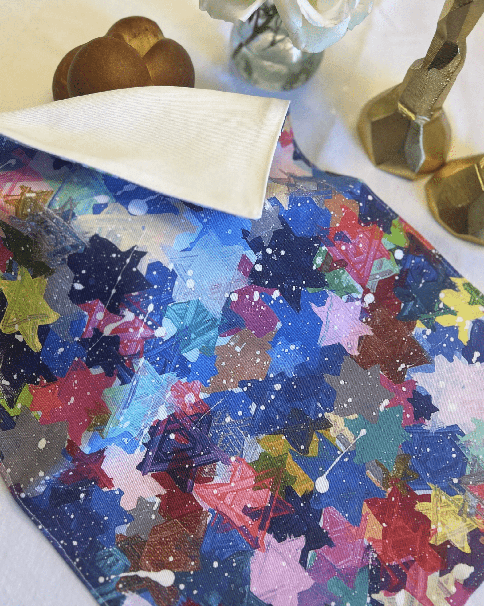 Challah Cover - Magen David, Arielle Zorger