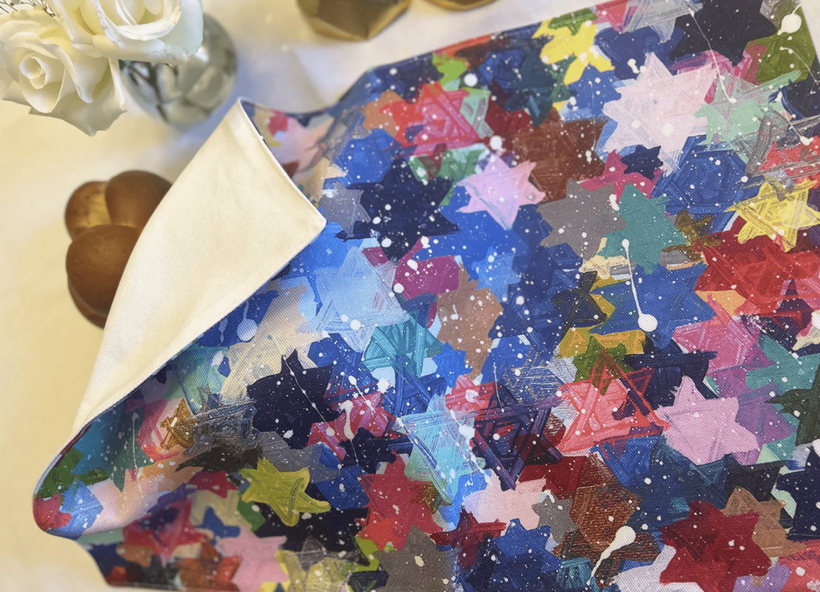 Challah Cover - Magen David, Arielle Zorger