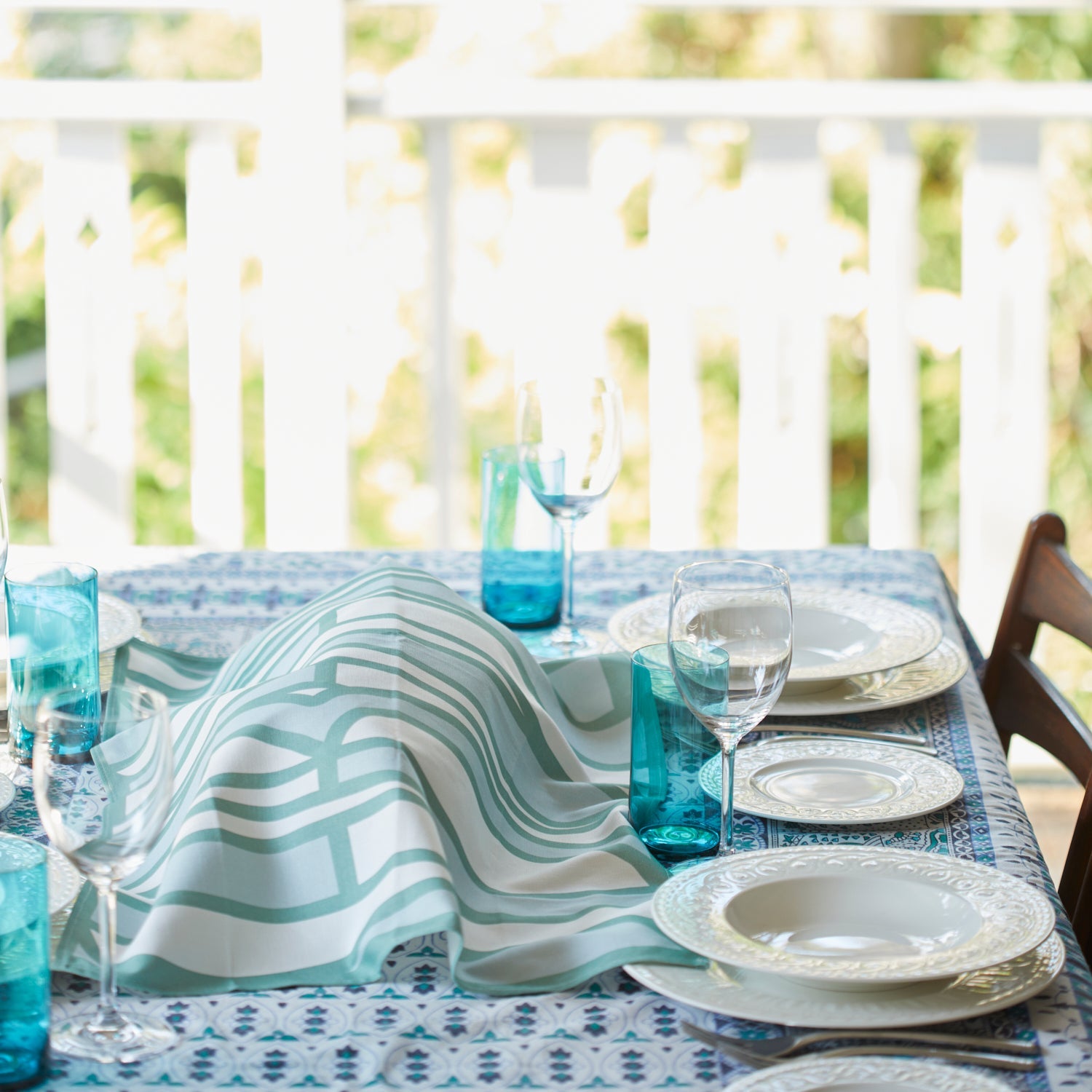 Challah Cover -Mediterranean, Ruth Shteinman