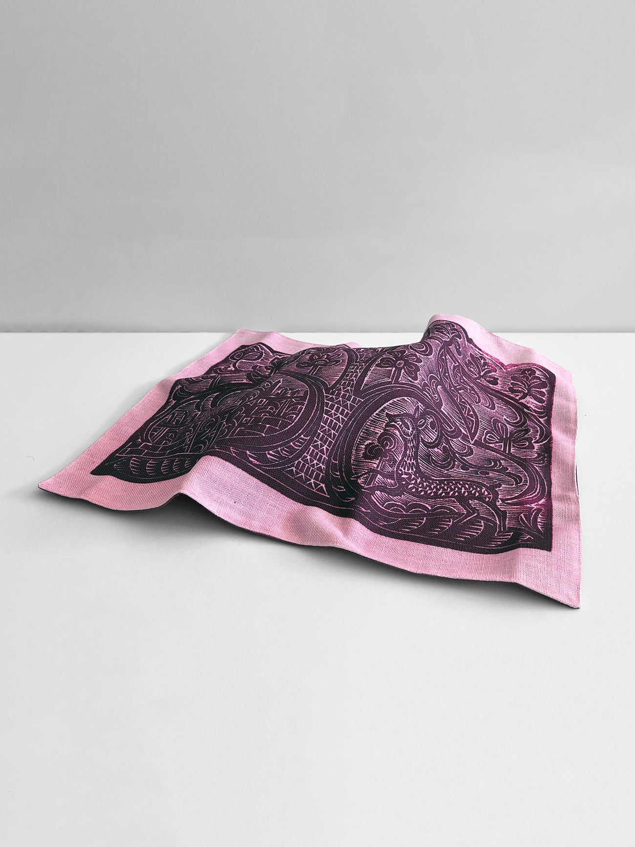 Challah Cover – Tree of Life – Museum Collection, Rose colour