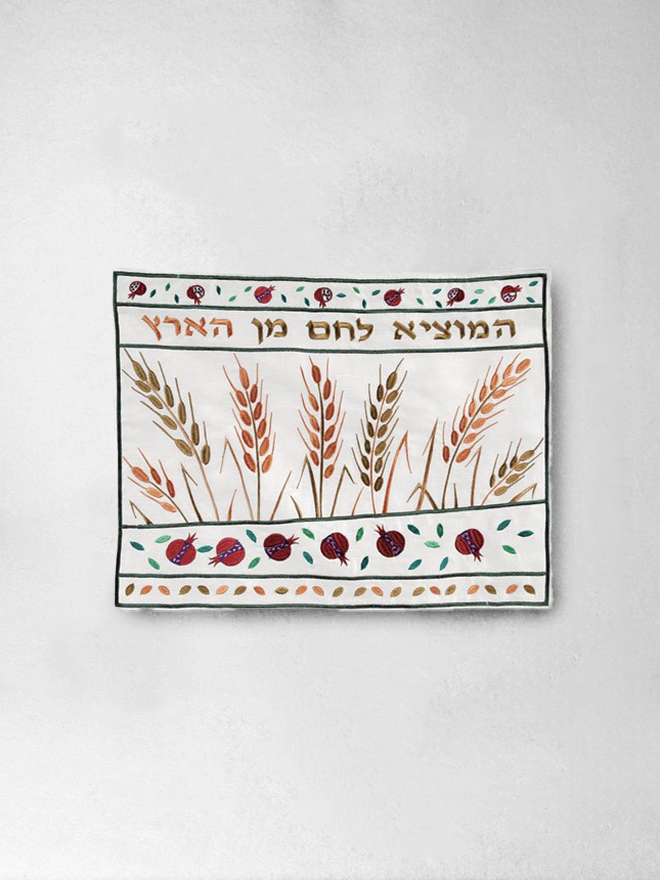 Challah Cover - Wheat Sheaves, Cream, Emanuel Design