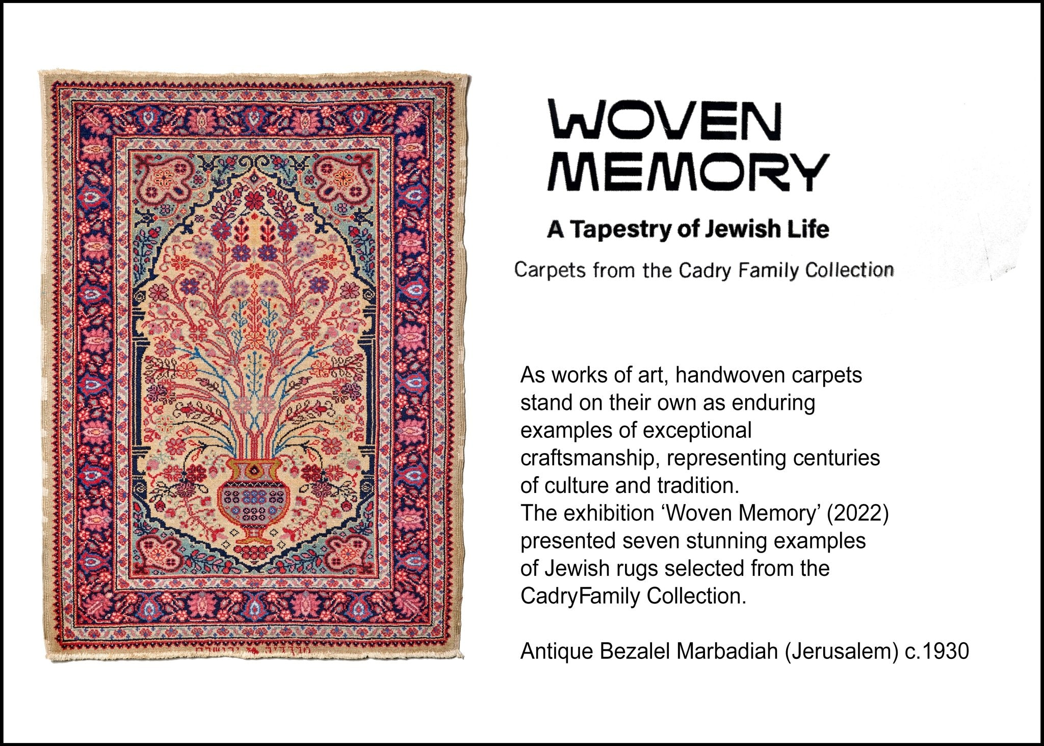 Challah cover - Woven Memory - Museum Collection