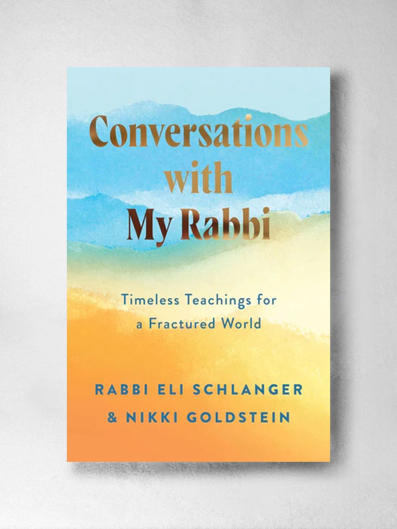 Conversations with My Rabbi: Timeless Teachings for a Fractured World - Rabbi Eli Schlanger, Nikki Goldstein