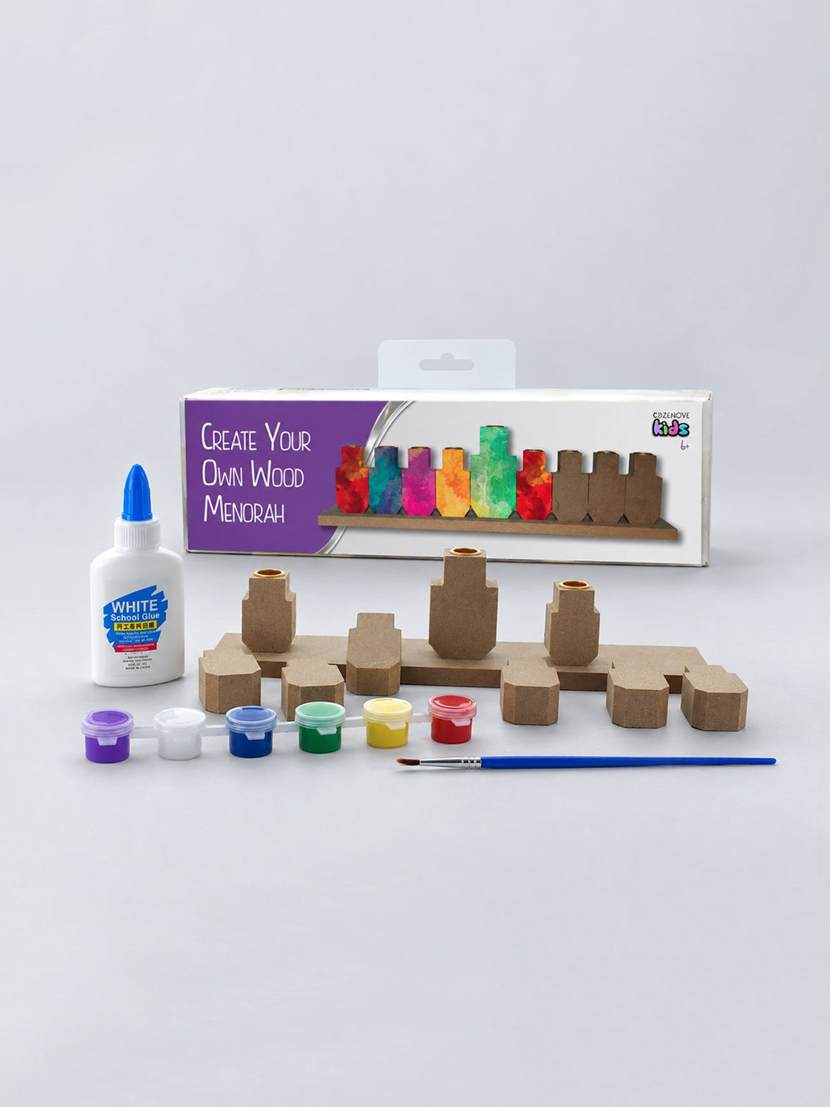 Create Your Own Chanukiah (Menorah)