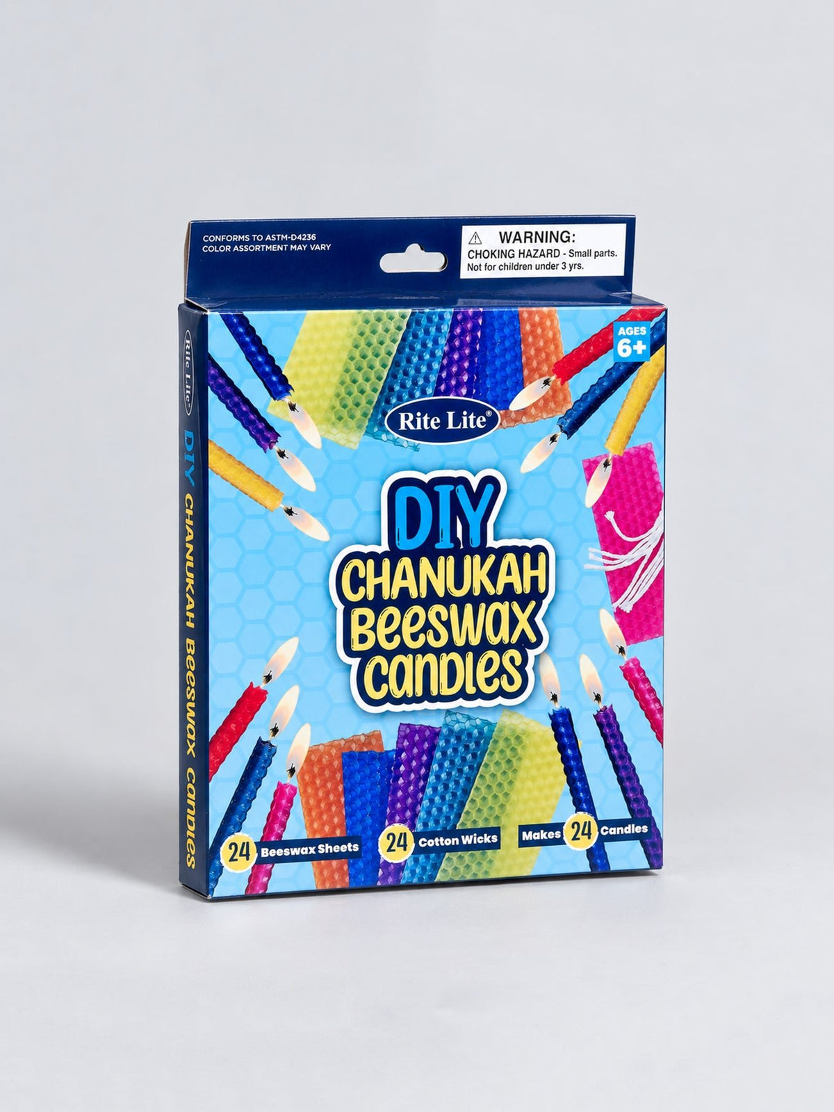 DIY Chanukah Candles