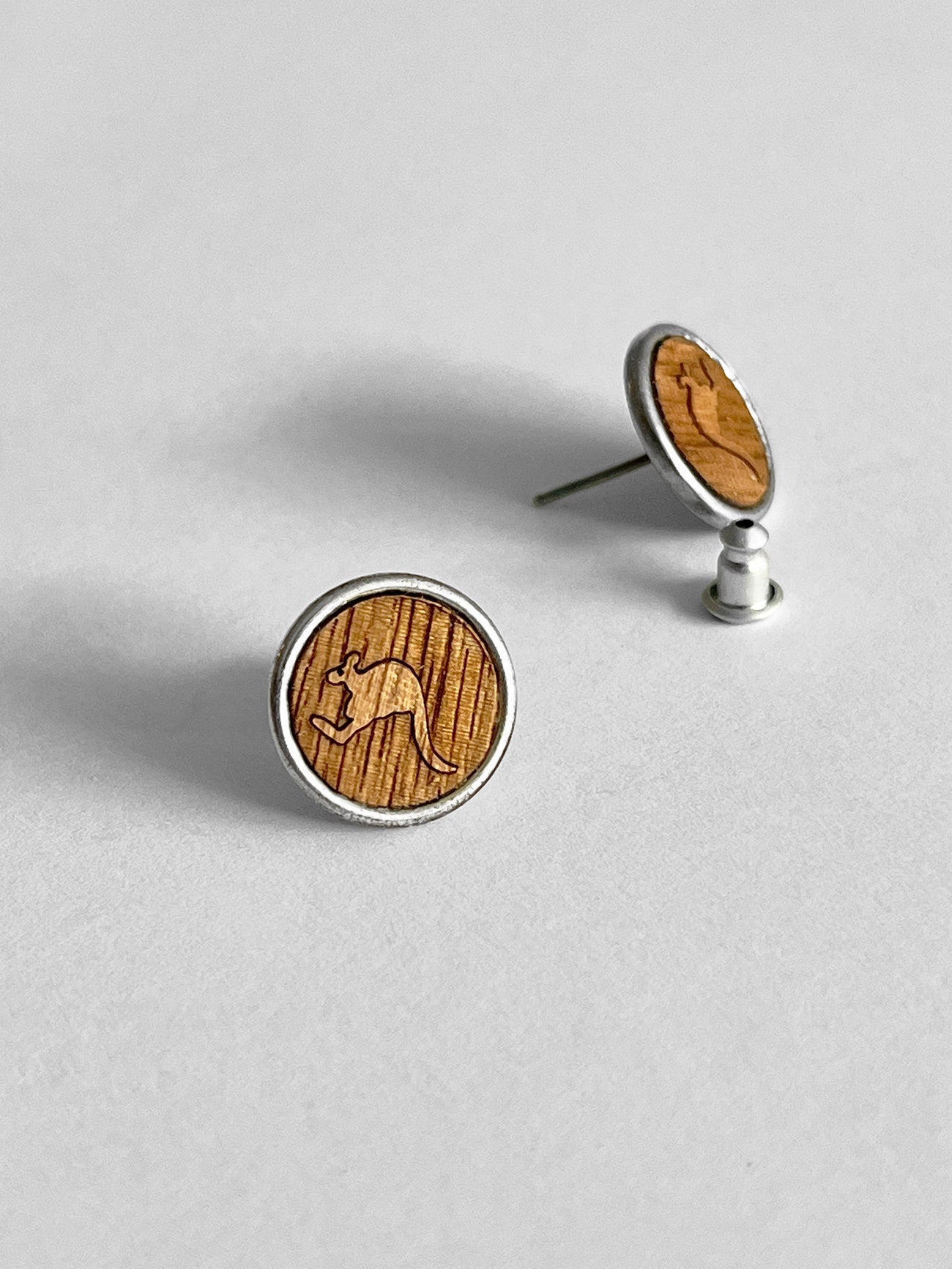 Earrings - Kangaroo (Stud)