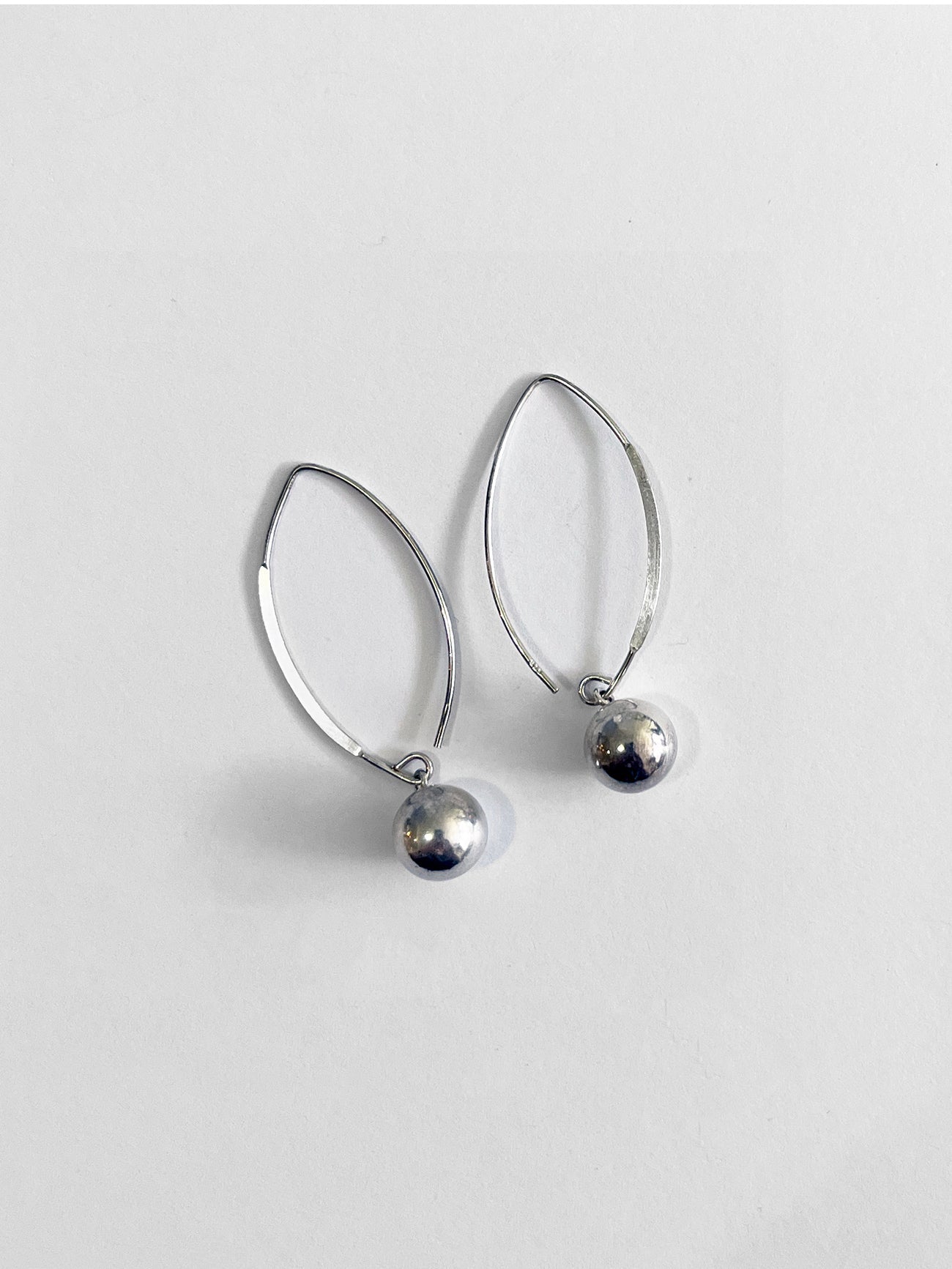 Earrings - Silver Drop