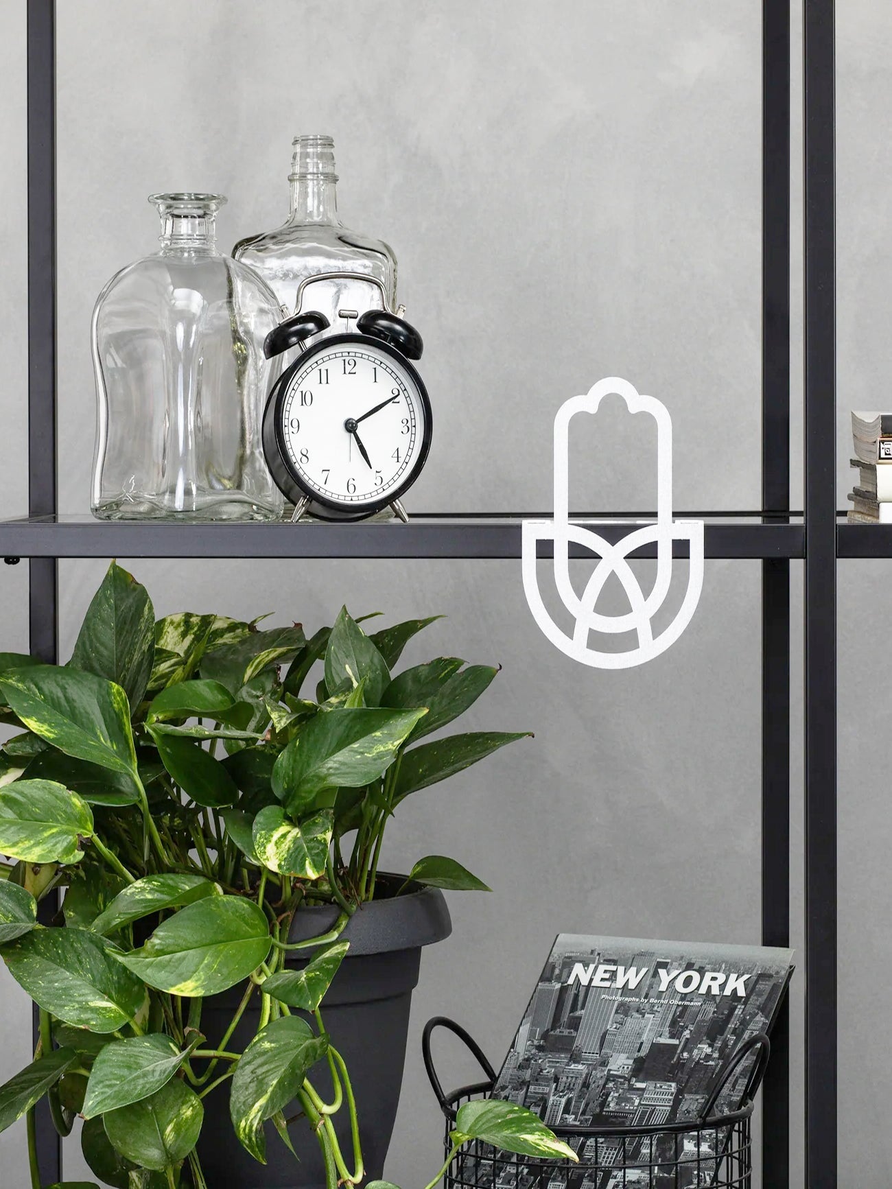 Folded Hamsush Shelf Sitter - Wallaby Design