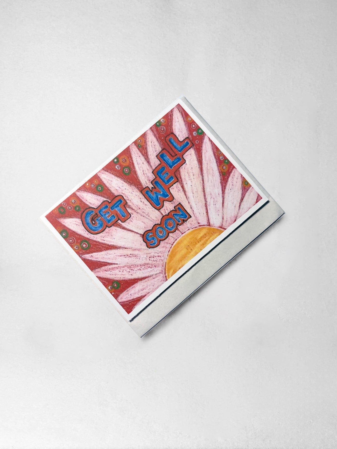 Gift Tag - Get Well Soon - Flower