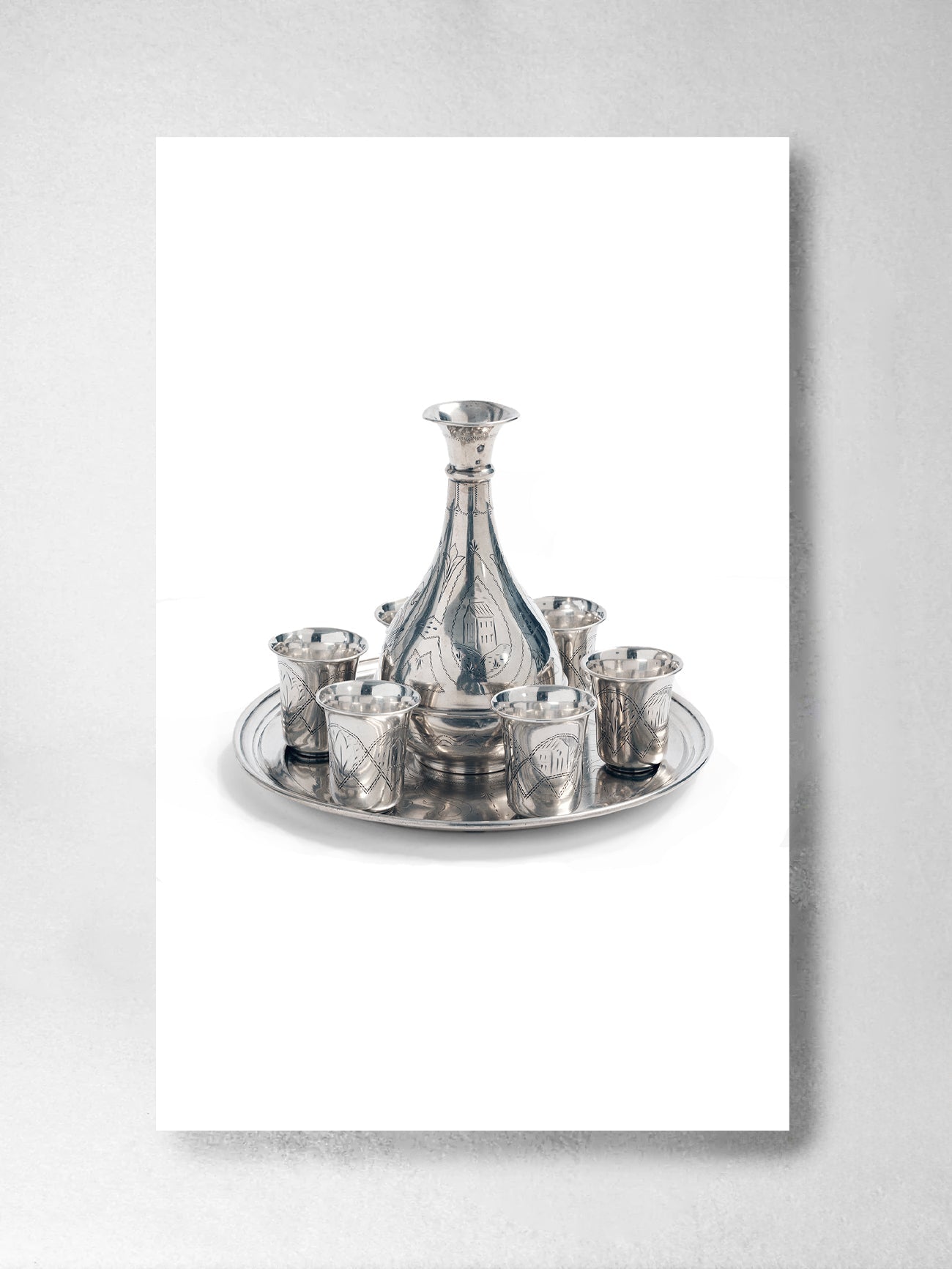 Greeting Card - Kiddush Set - SJM Collection