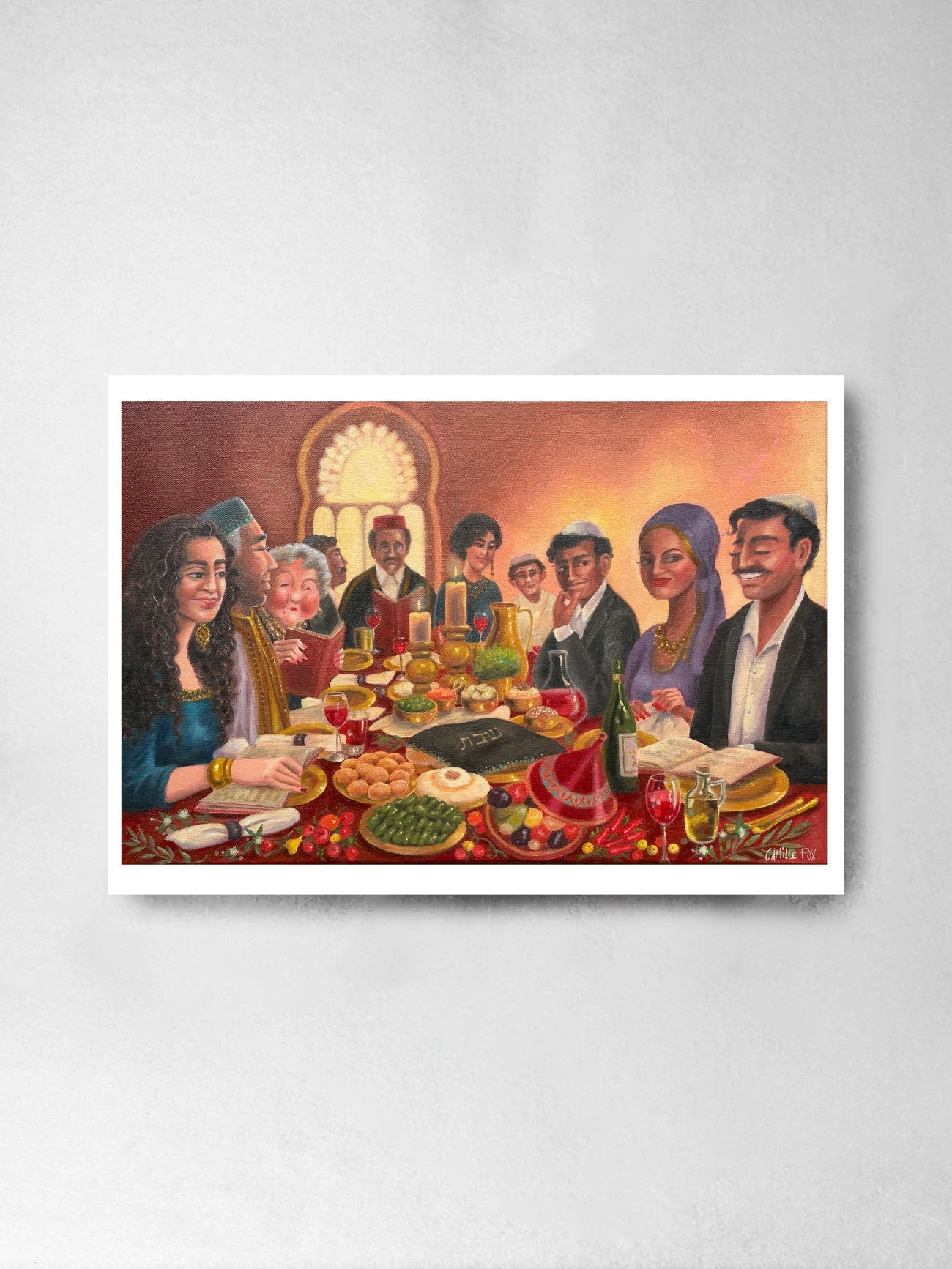 Greeting Card - Sephardi Shabbat, Camille Fox