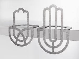Folded Hamsush Shelf Sitter - Wallaby Design
