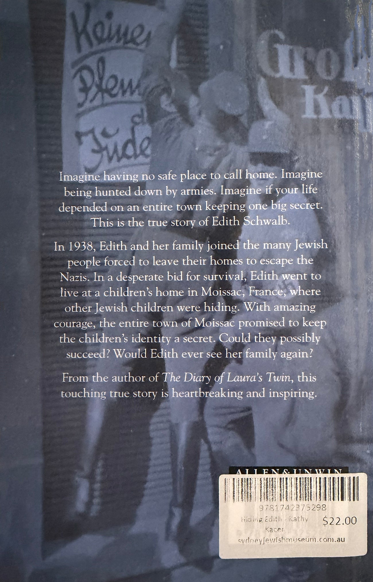 Hiding Edith: A True Story - Kathy Kacer
