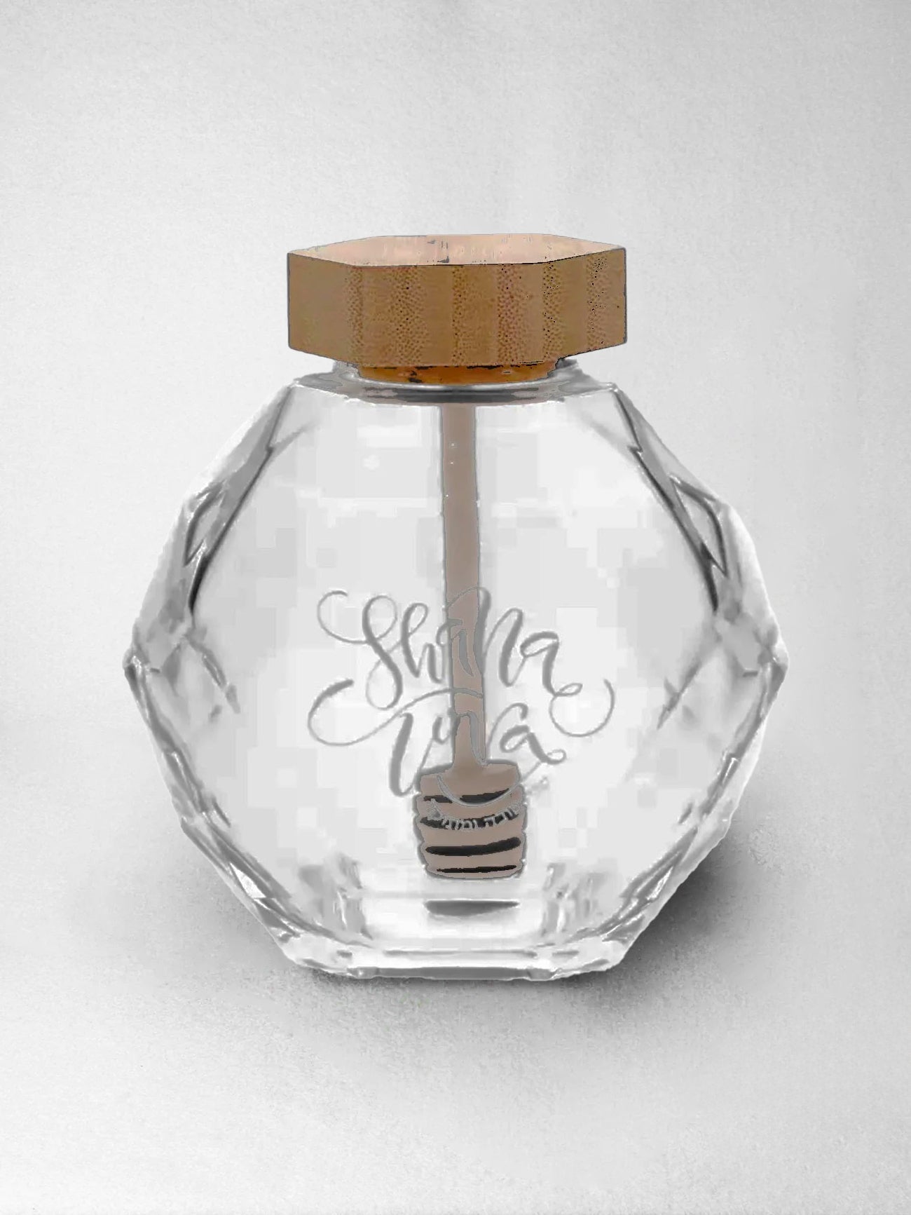 Honey Pot - Shana Tova, Glass