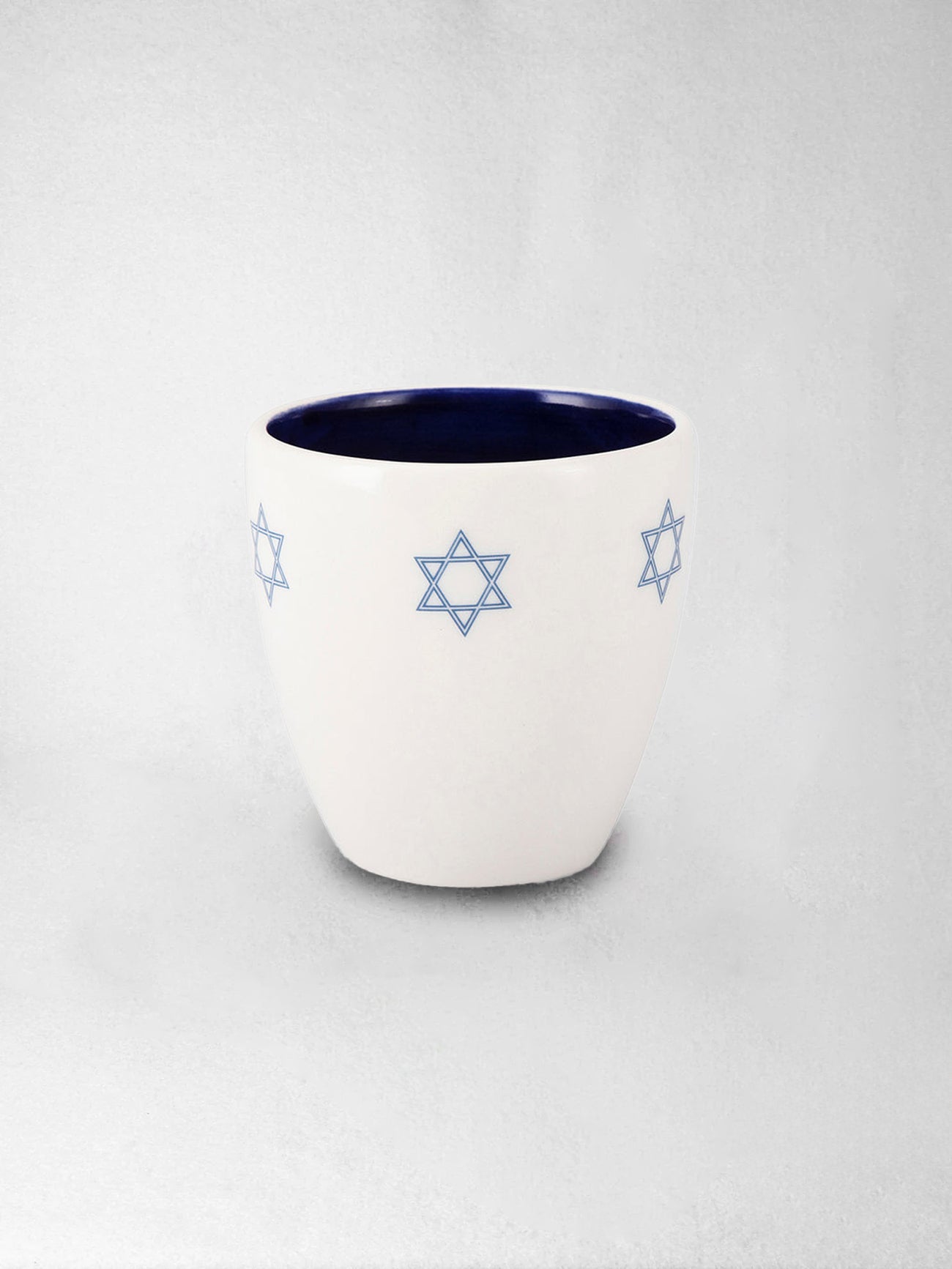 Kiddush Cup - Mensch, Chai Modern