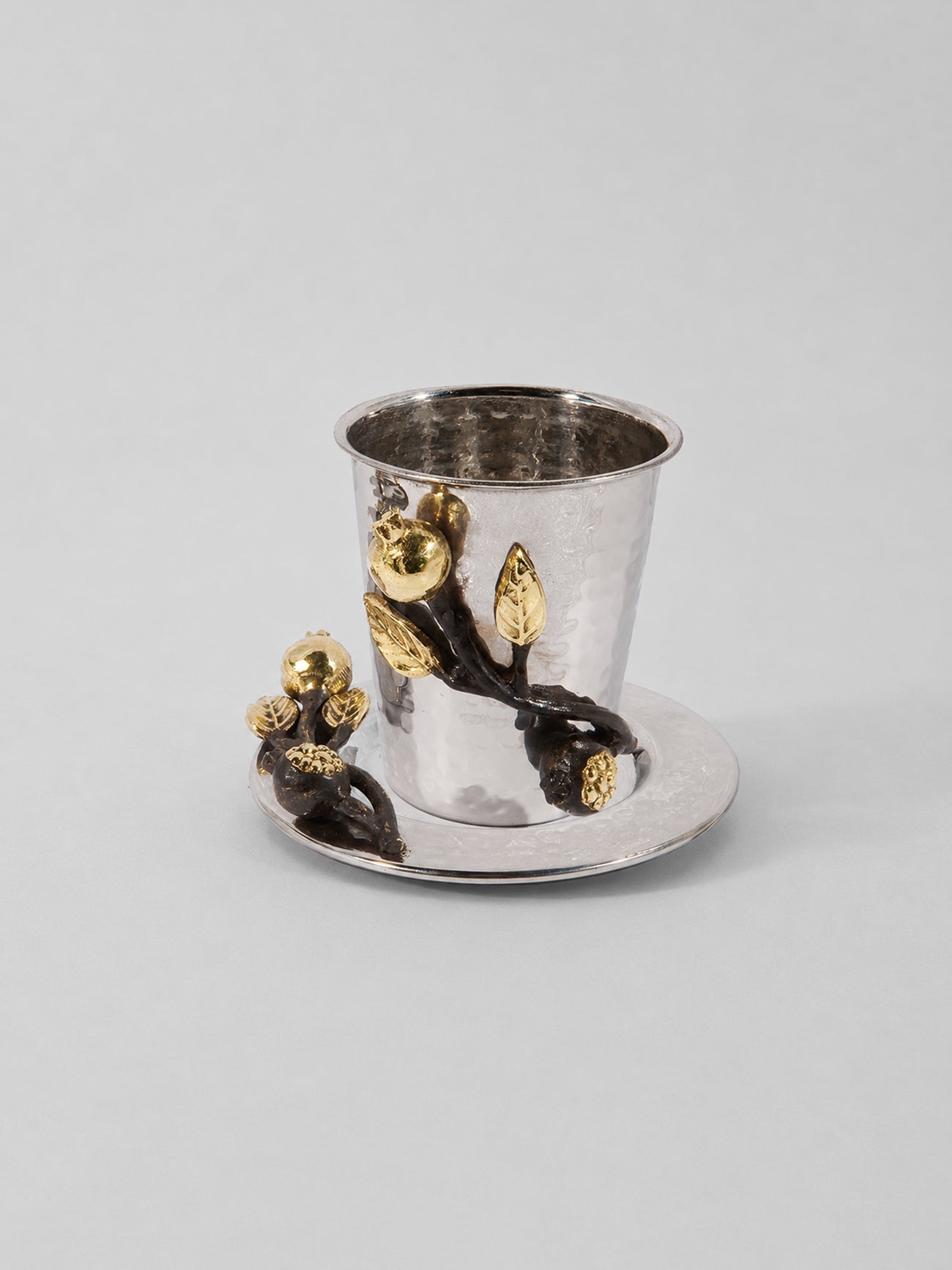 Kiddush Cup - Pomegranate (Stemless) Emanuel Design