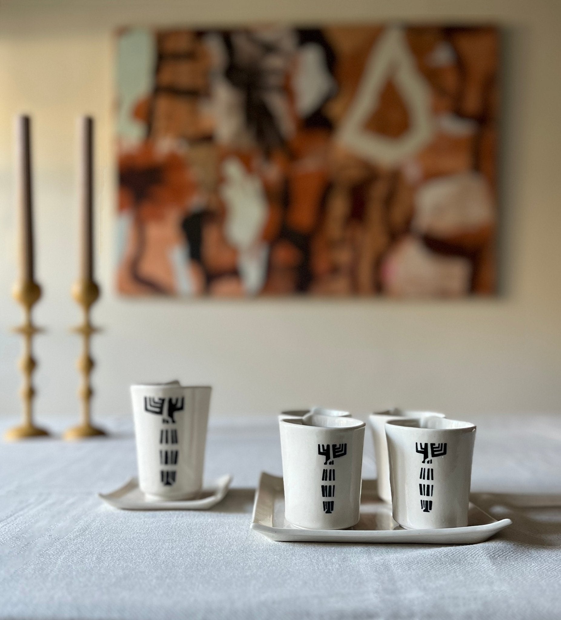 Kiddush Cup Set - Dadswell - Ali Sobel - Read PREORDER