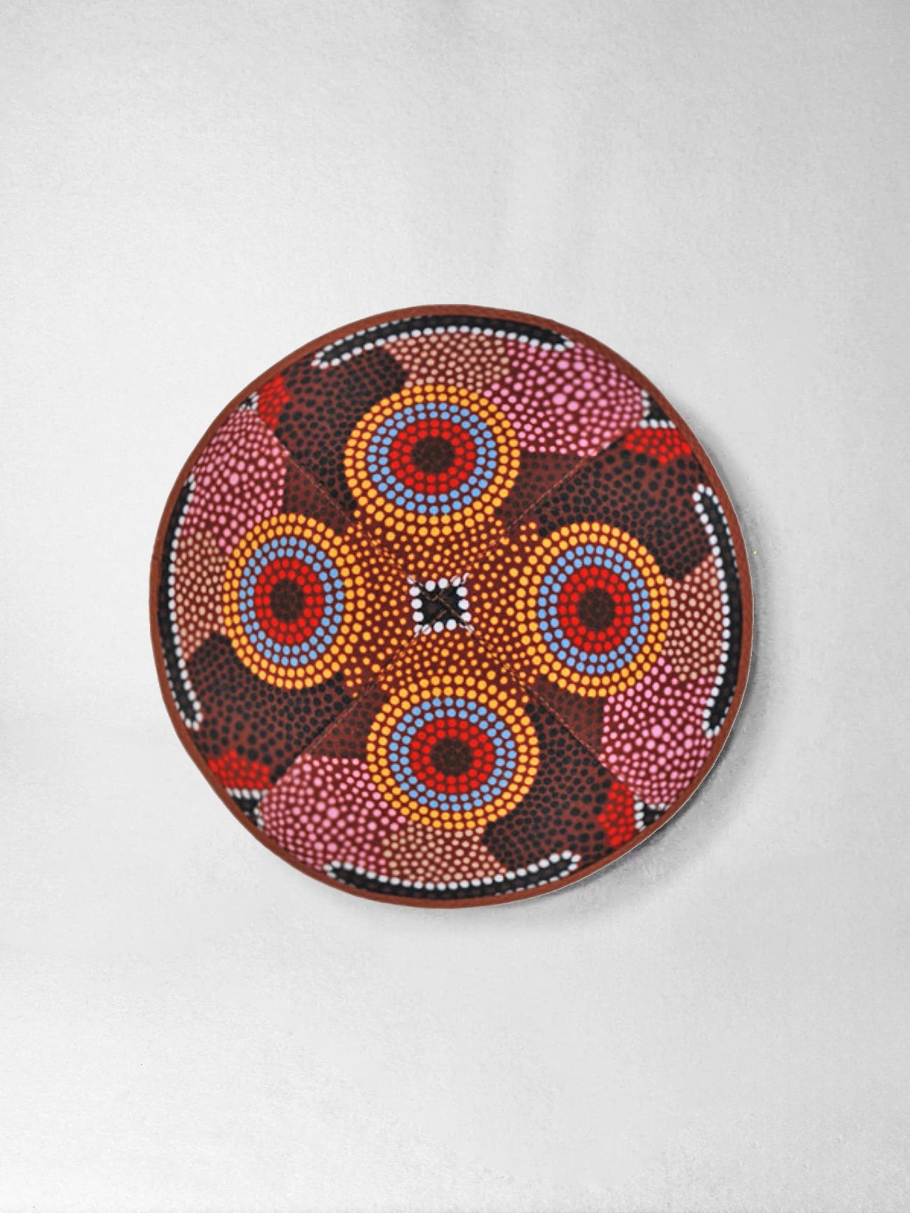 Kippah - Bulurru, Orange, Australian