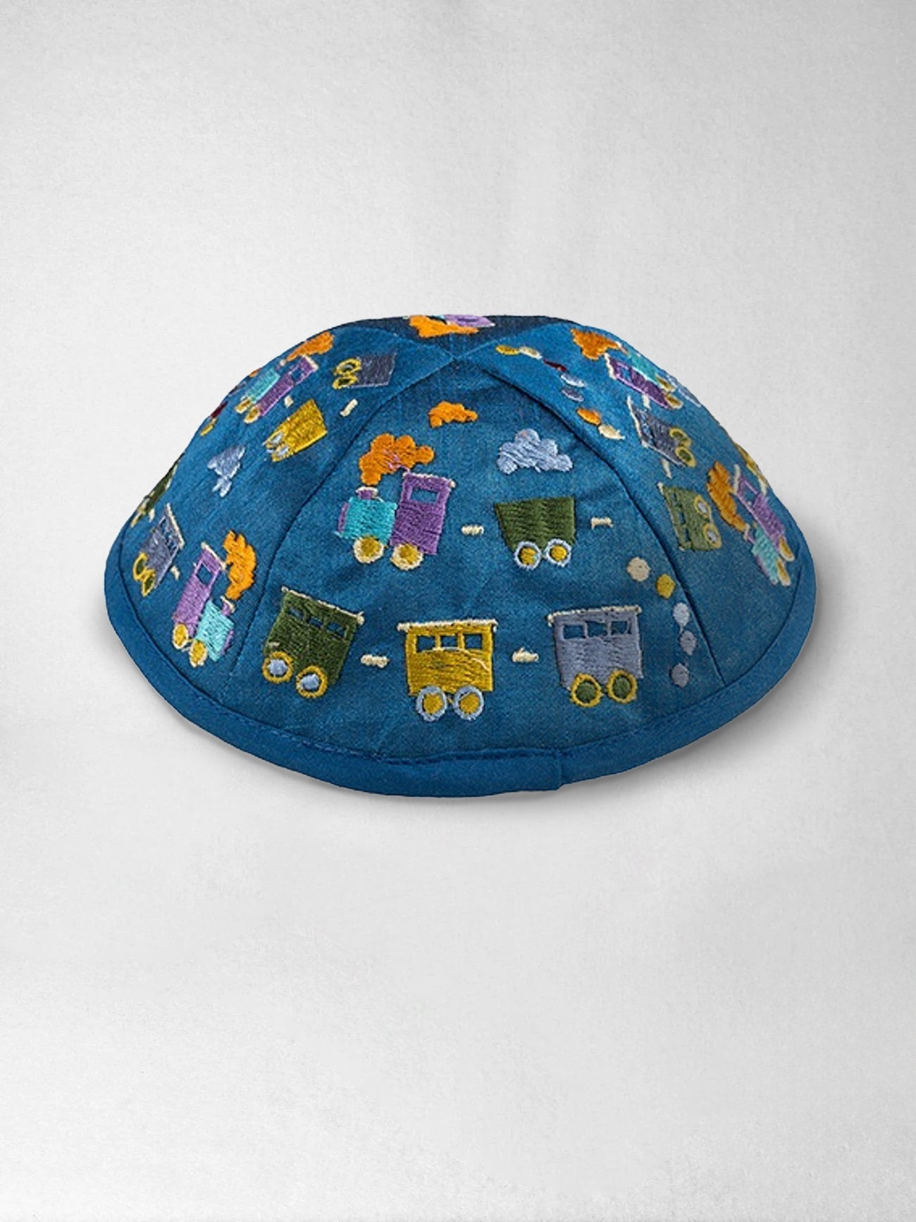 Kippah - Emanuel Childrens - Blue Trains