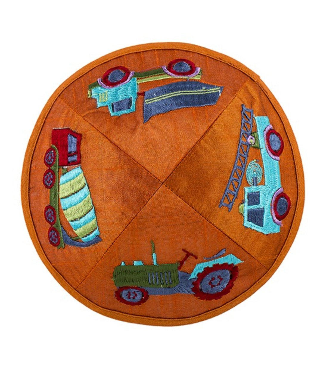 Kippah - Emanuel Childrens - Orange Truck