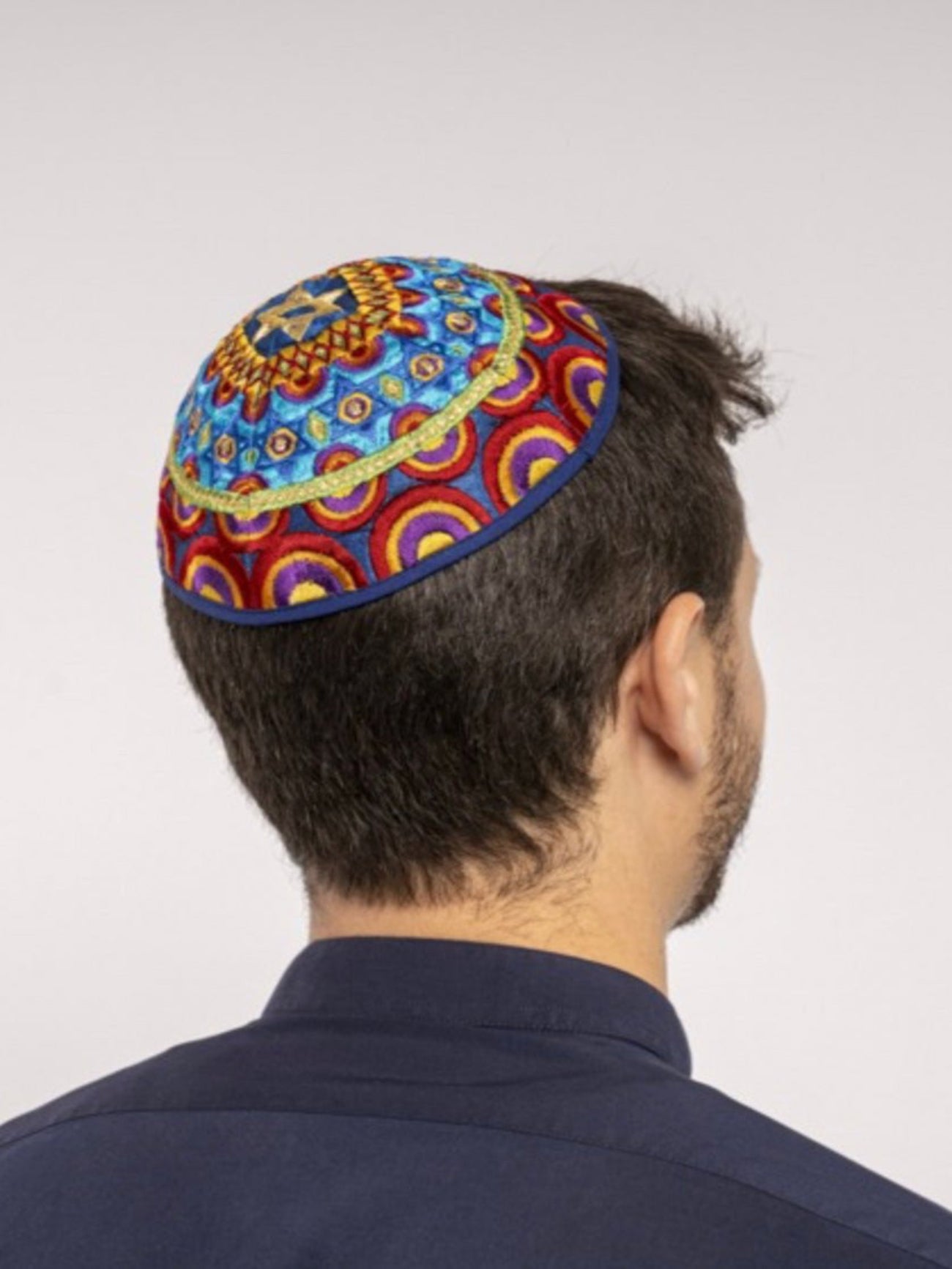 Kippah - Emanuel Magen David, Multicolour