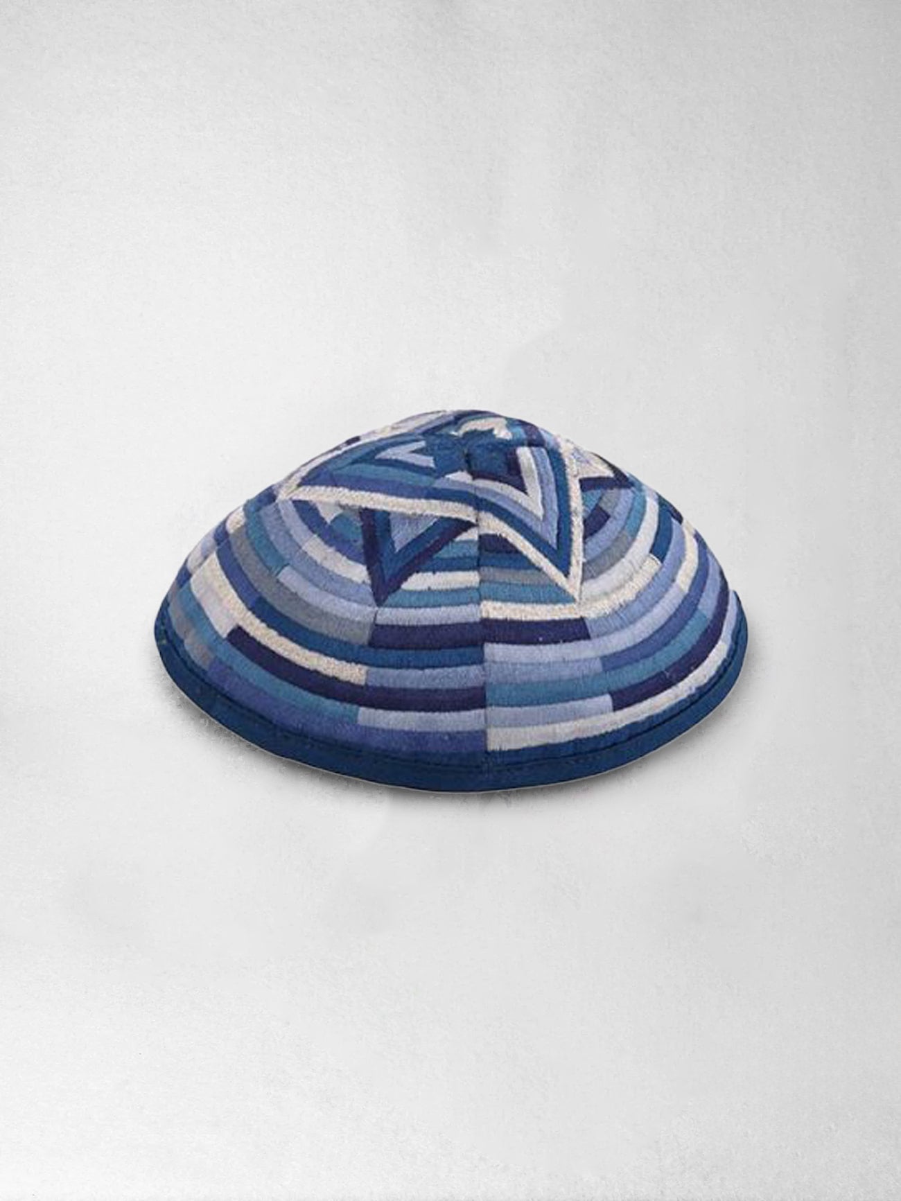 Kippah - Magen David, Emanuel Design, Blue
