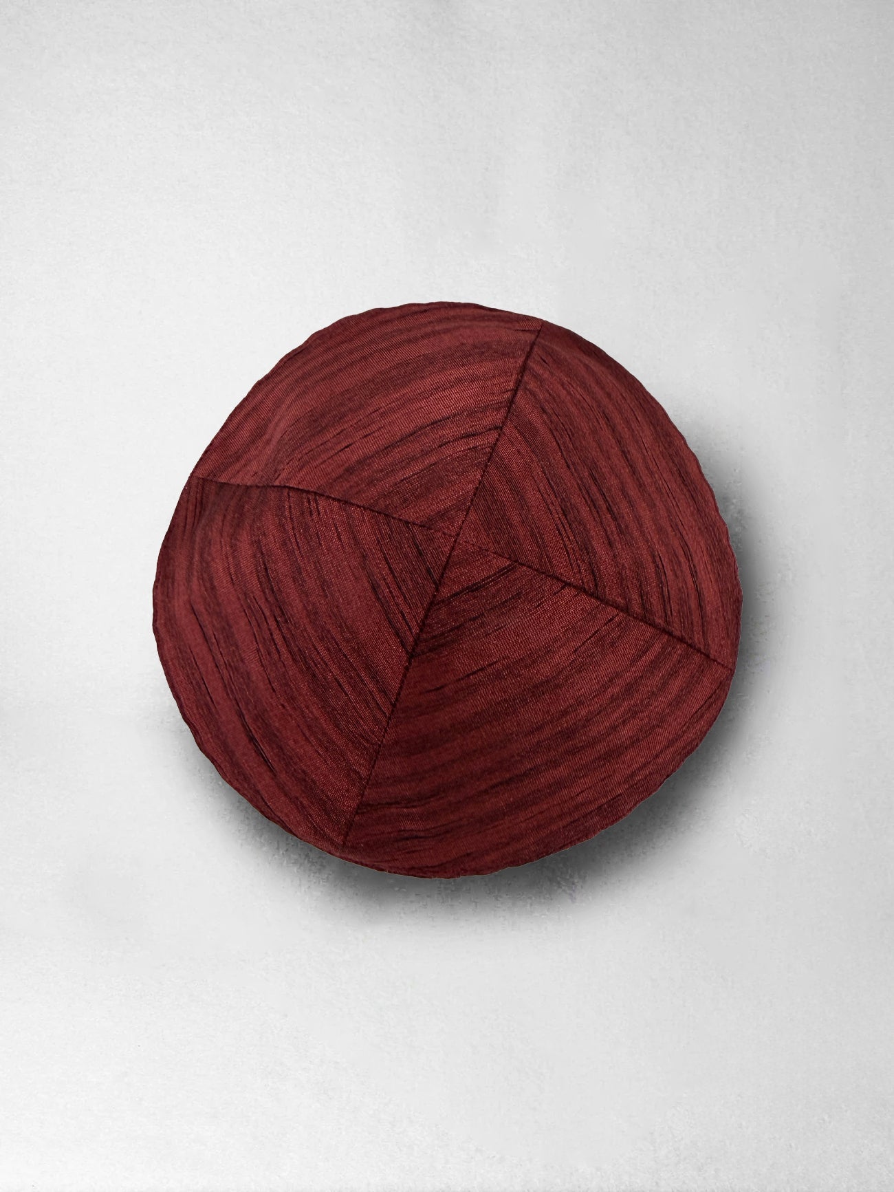 Kippah - PolySilk, Wine, Emanuel Design