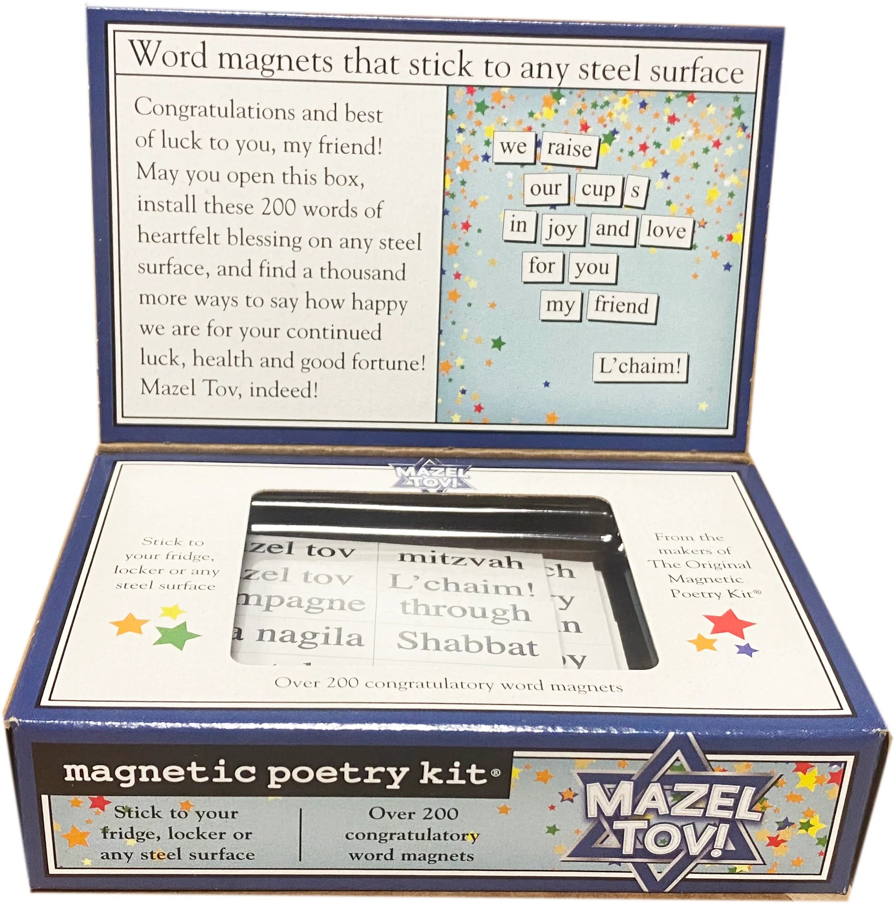 Magnetic Poetry - Mazal Tov