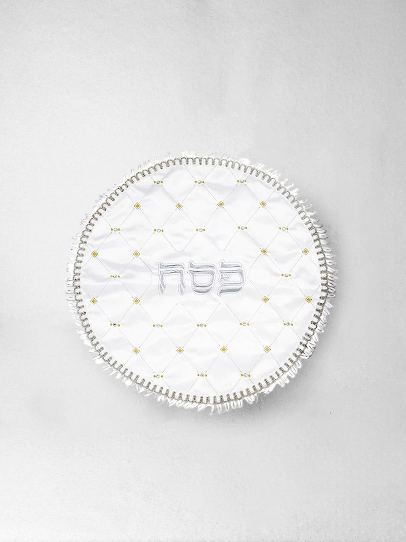 Matzah cover – Round, Diamonds