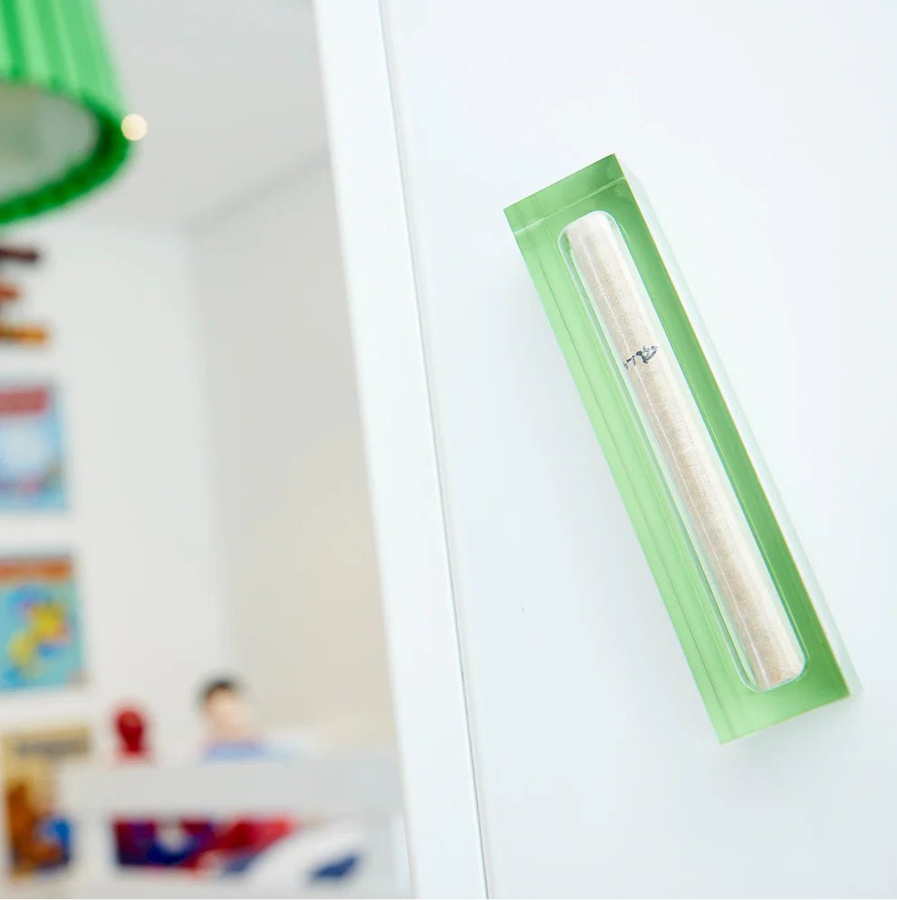 Mezuzah - Apeloig, Green