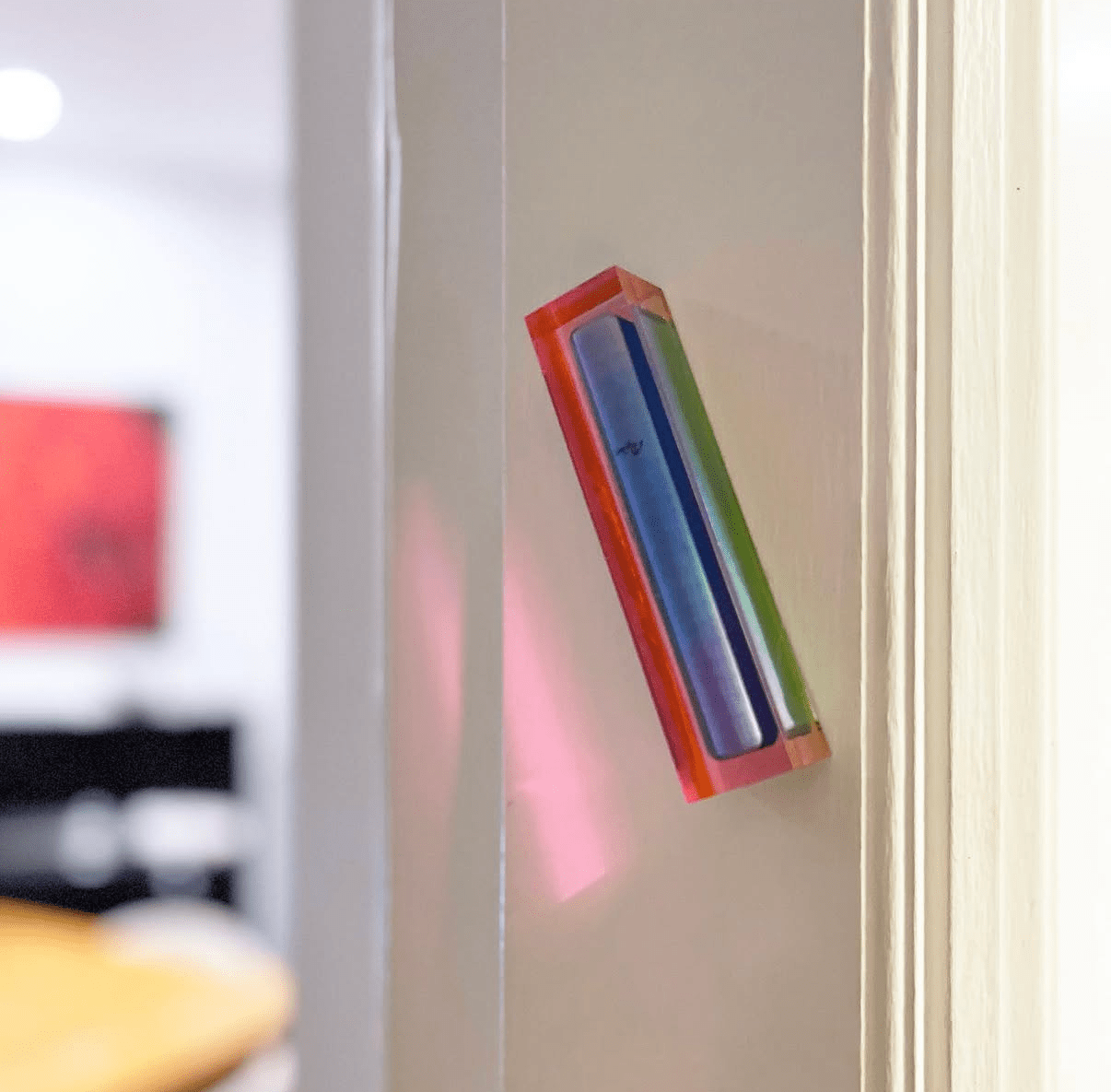 Mezuzah - Apeloig, Multicoloured
