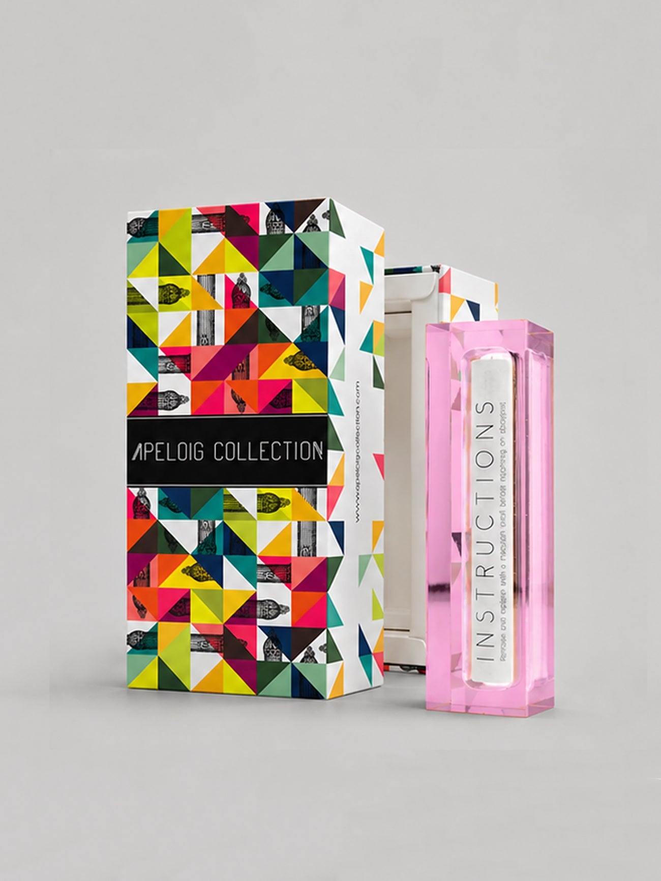 Mezuzah - Apeloig, Pink