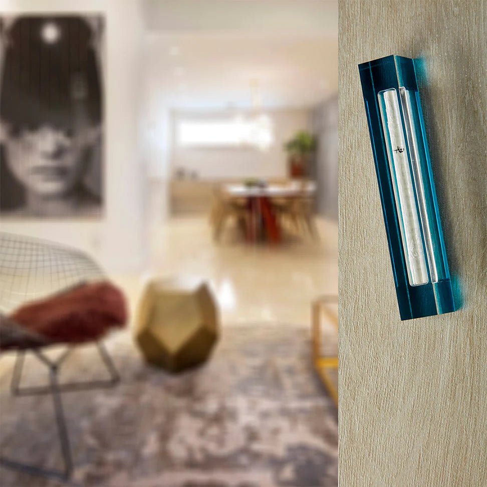 Mezuzah - Apeloig, Turquoise