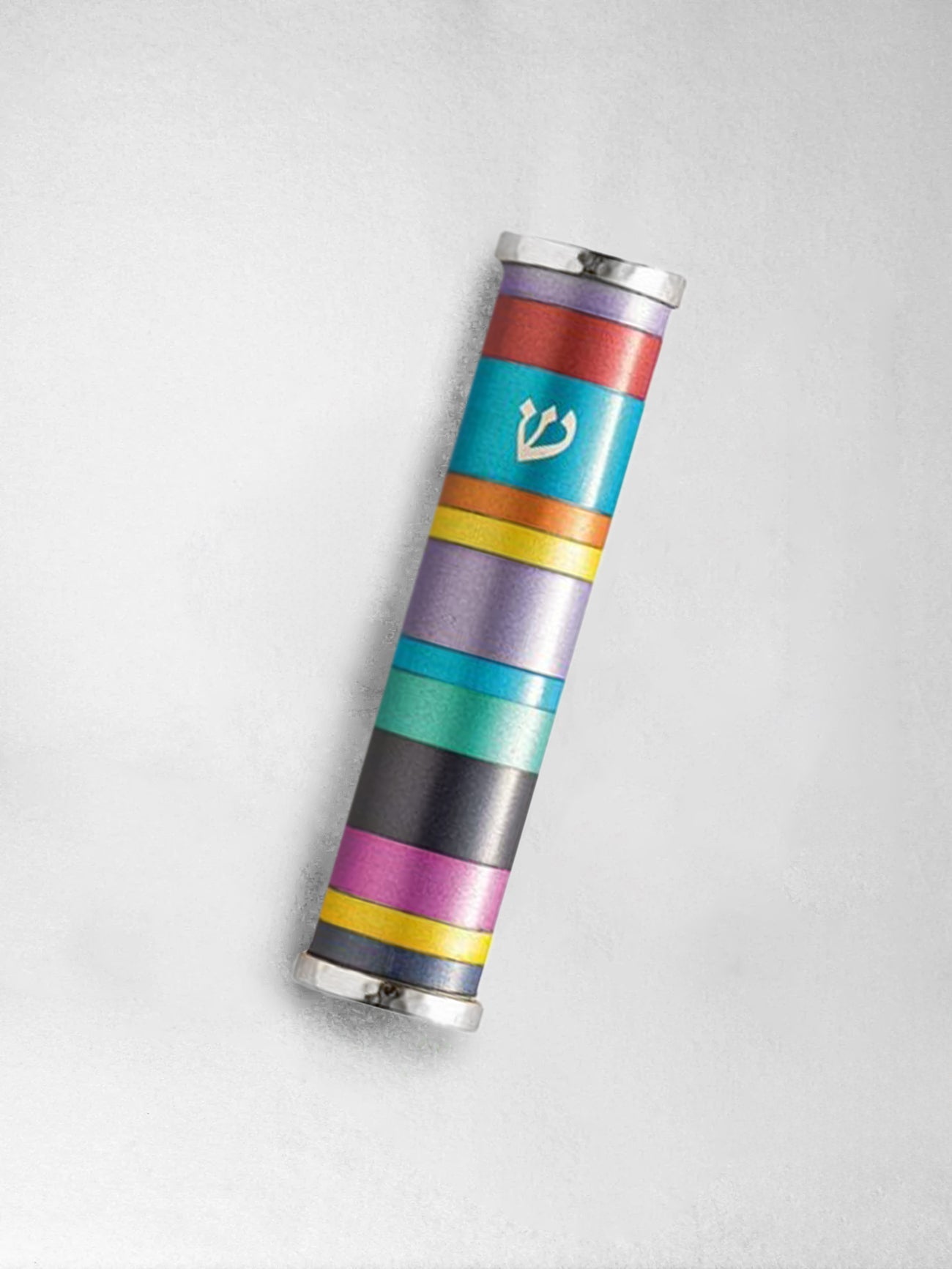Mezuzah - Multicoloured Rings, Emanuel Design