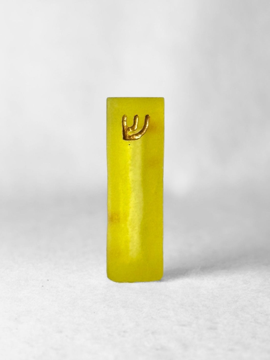 Mezuzah - Resin - Goldenrod