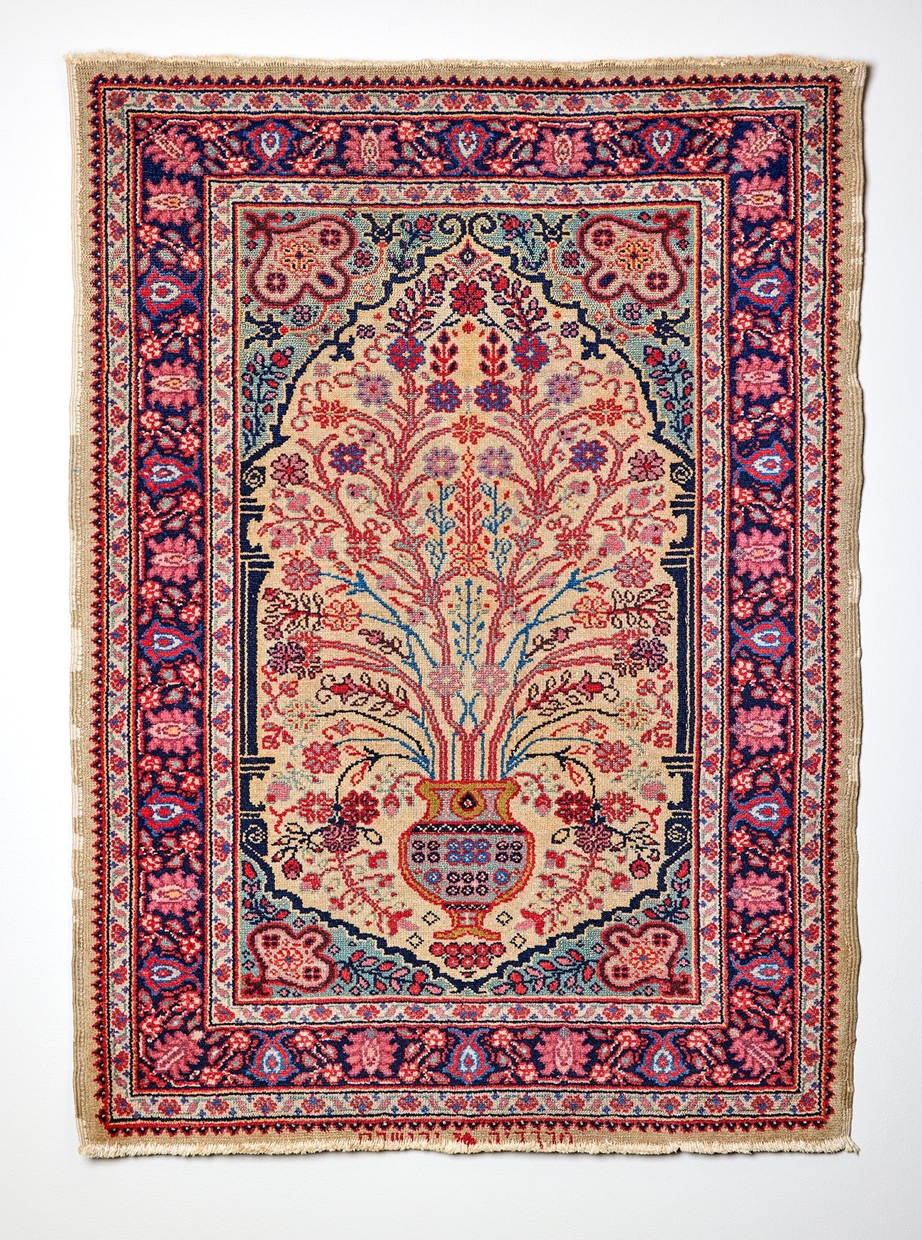 Mezuzah - Ruby Crystal - Woven Memory - Museum Collection