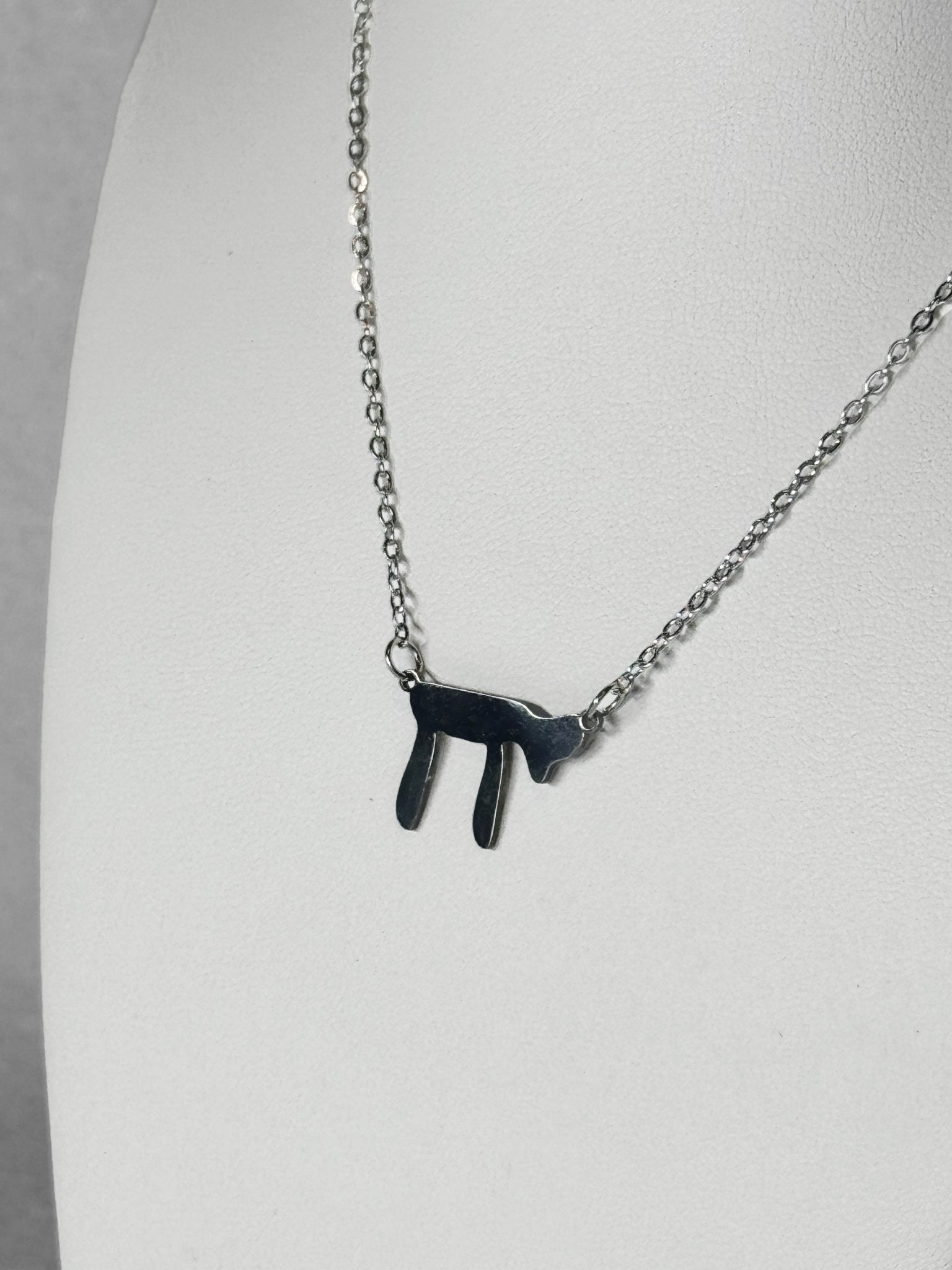 Necklace - Chai Silver