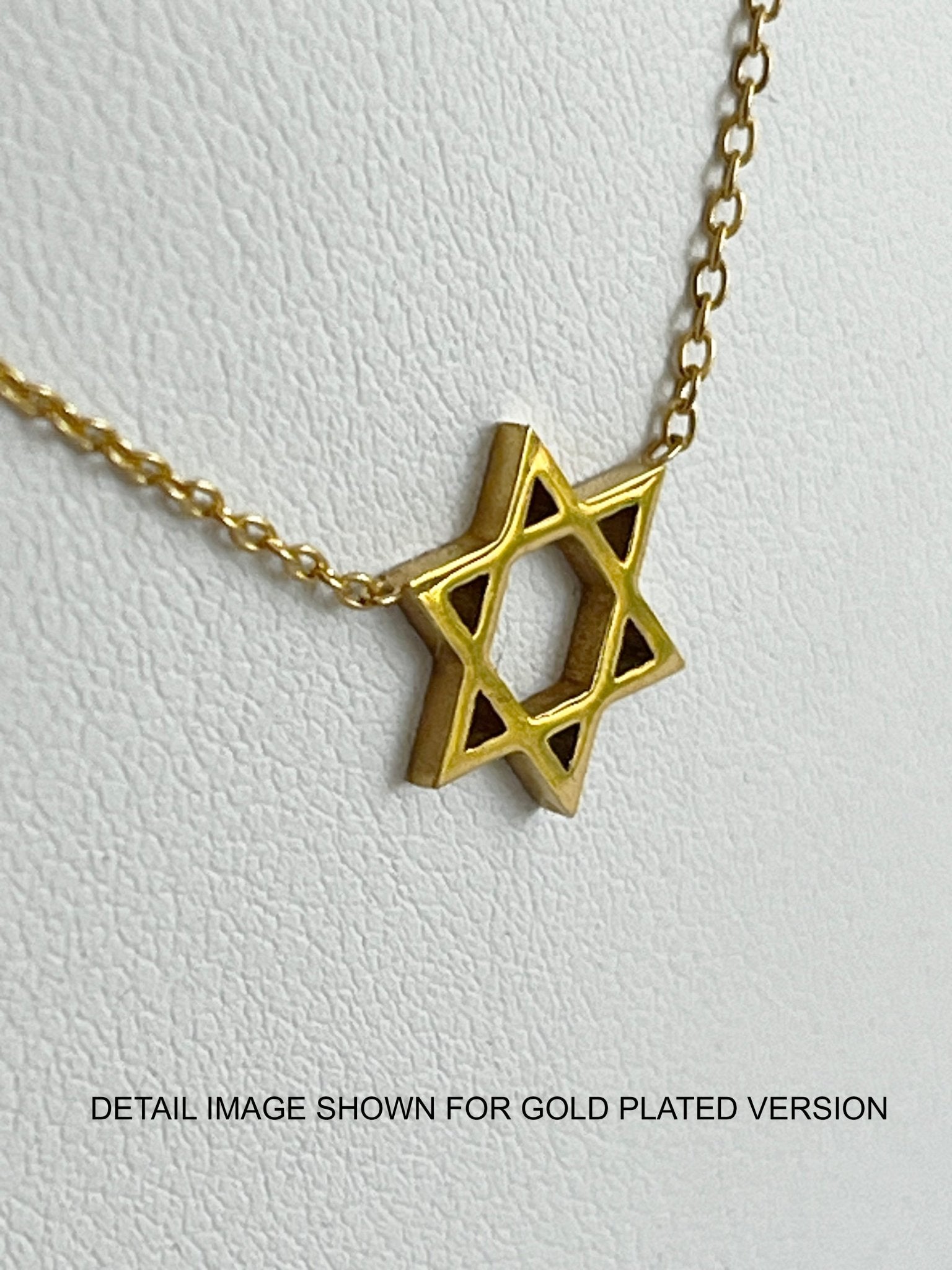 Necklace - Classic Magen David - Rose Gold